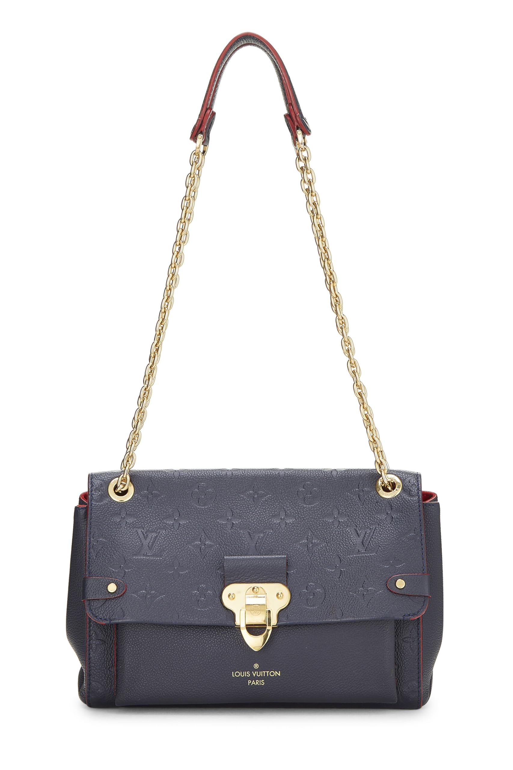 Louis Vuitton,  Blue Infini Monogram Empreinte Vavin PM NM, Blue