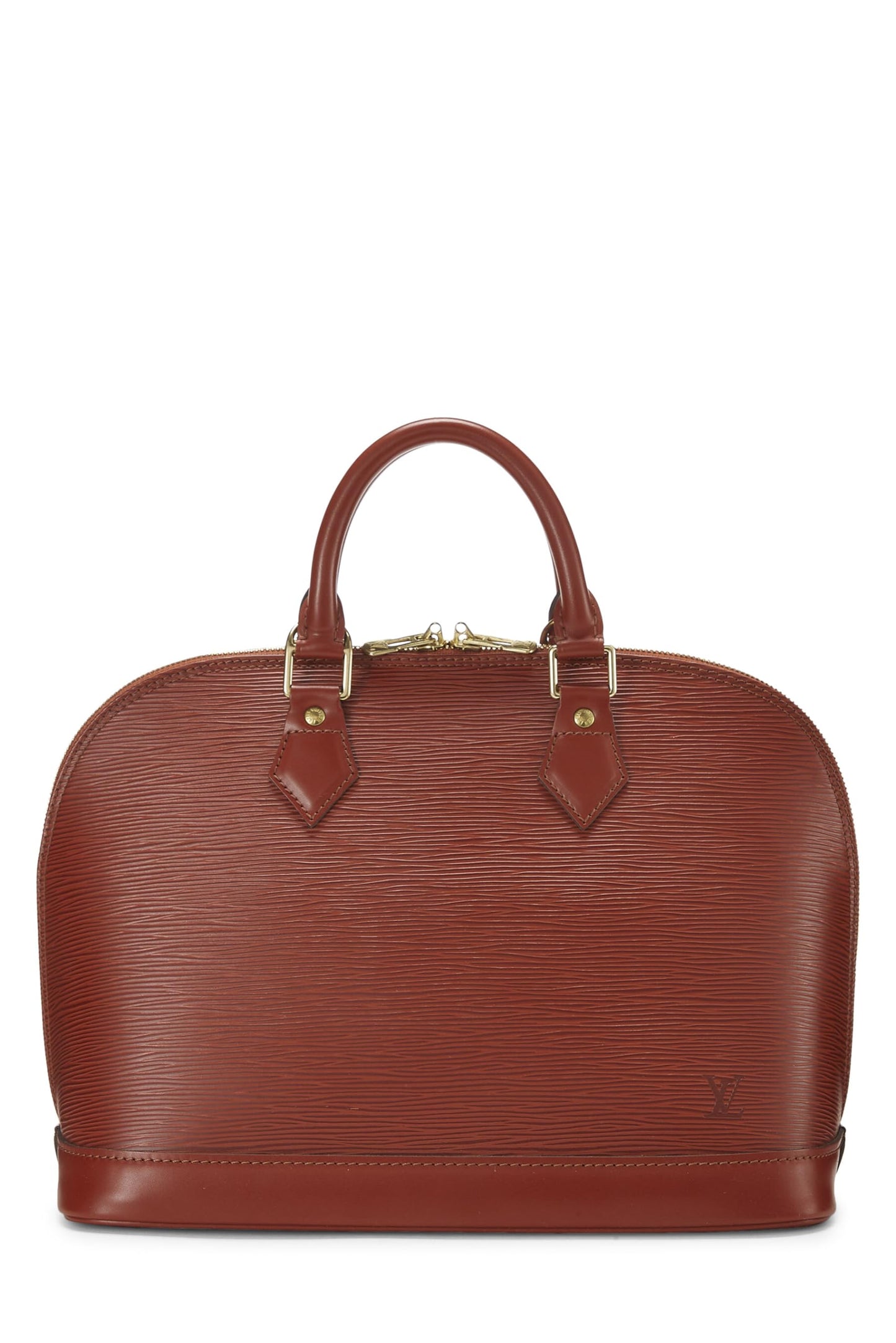 Louis Vuitton,  Cipango Gold Epi Alma PM, Brown