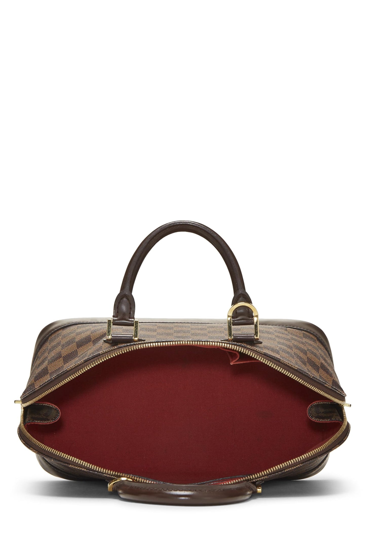 Louis Vuitton,  Damier Ebene Alma PM, Brown