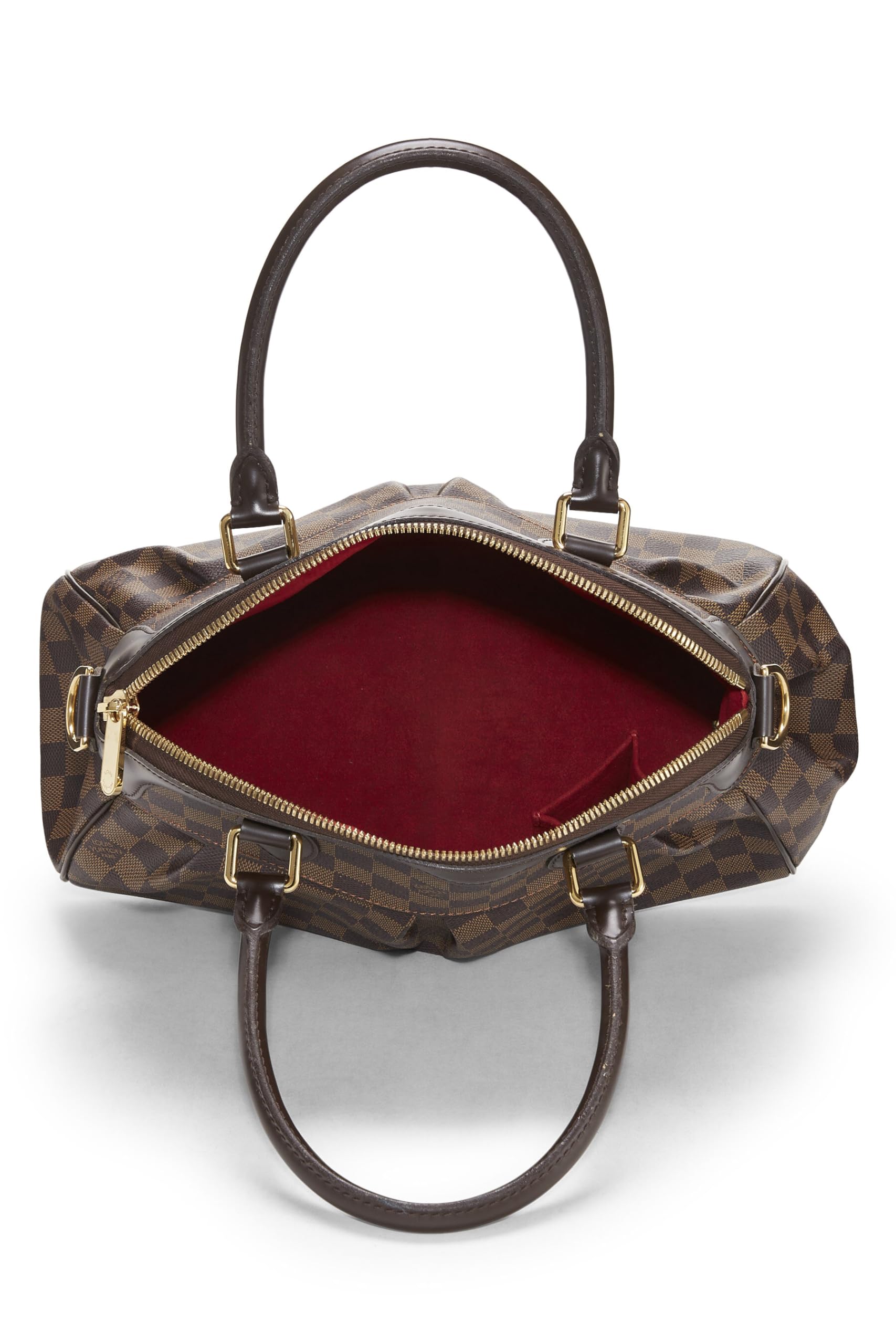 Louis Vuitton,  Damier Ebene Trevi PM, Brown