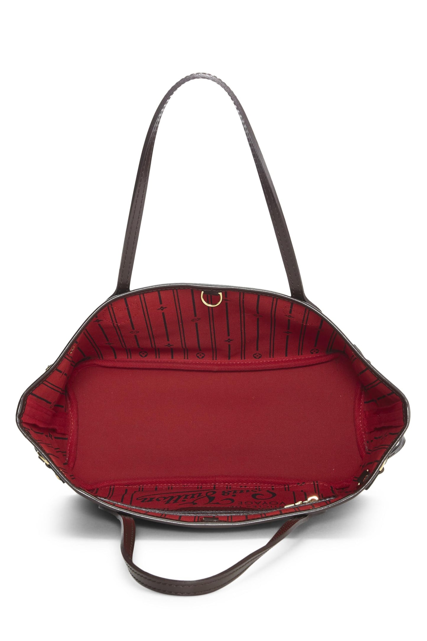 Louis Vuitton,  Damier Ebene Neverfull PM, Brown