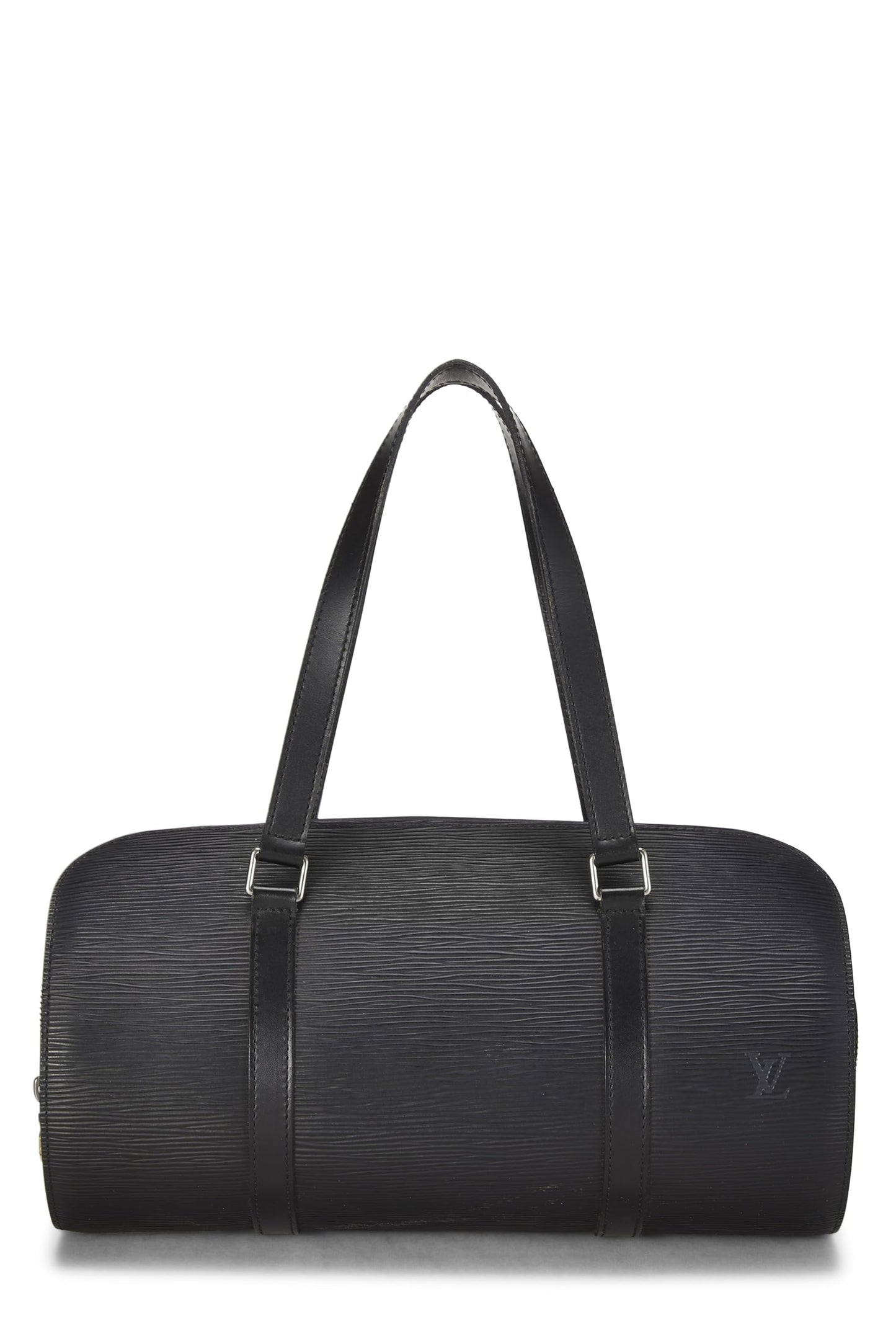 Louis Vuitton,  Black Epi Soufflot & Mini Set, Black