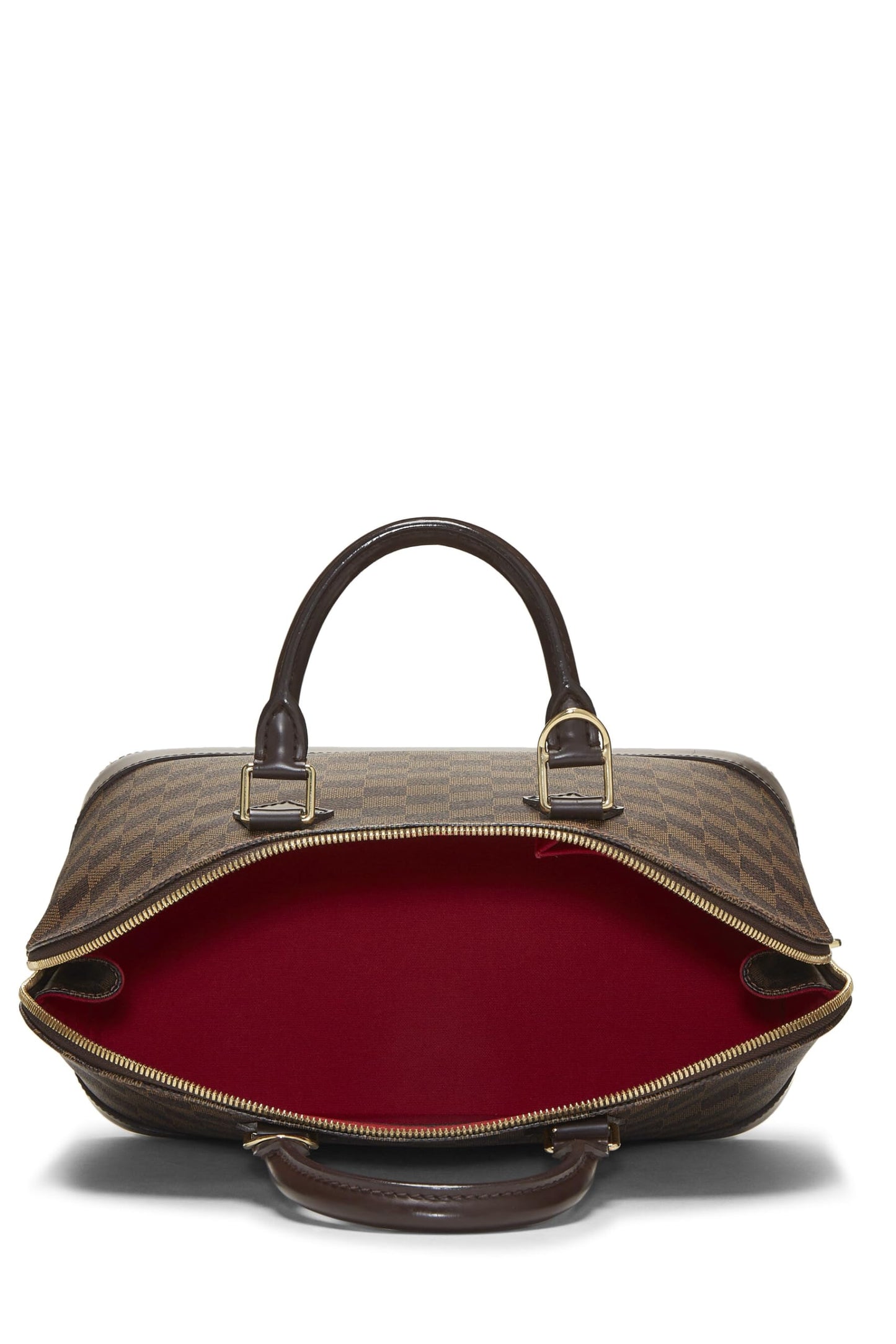 Louis Vuitton,  Damier Ebene Alma PM, Brown