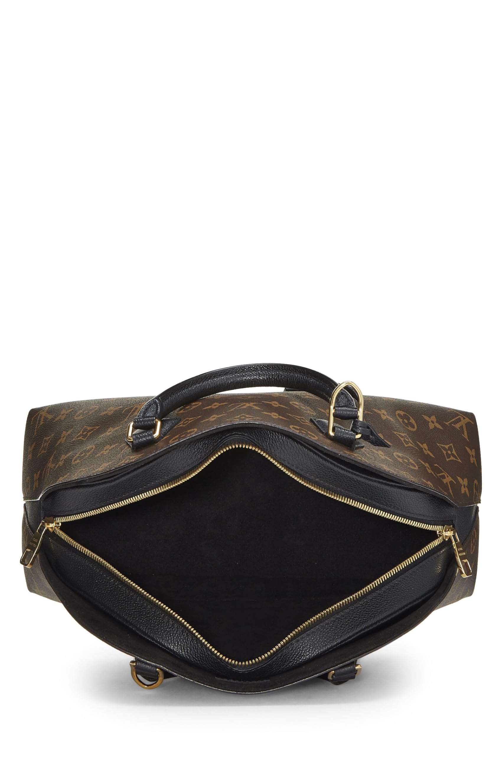 Louis Vuitton,  Black Monogram Canvas Alma BNB, Black