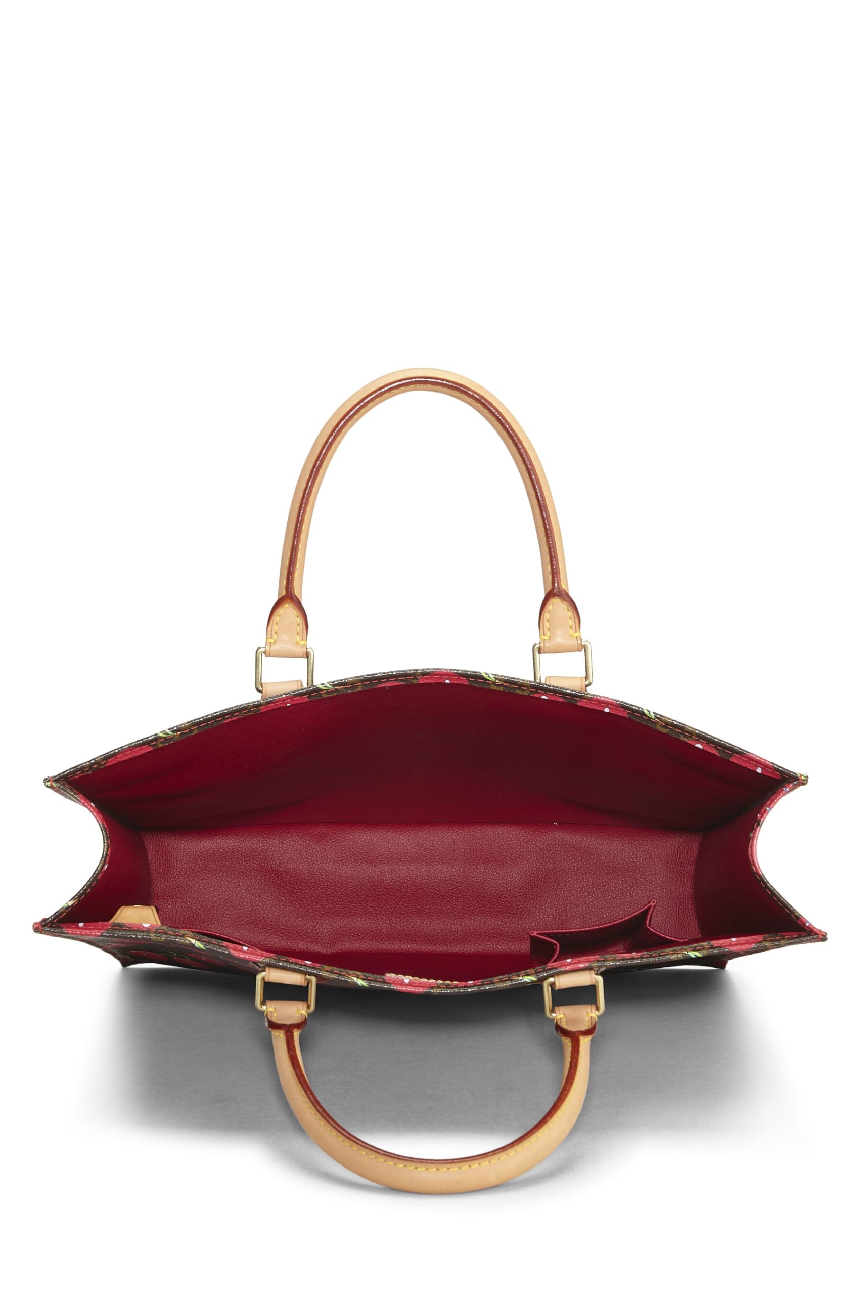 Louis Vuitton,  Takashi Murakami x Louis Vuitton Monogram Cerises Sac Plat, Brown