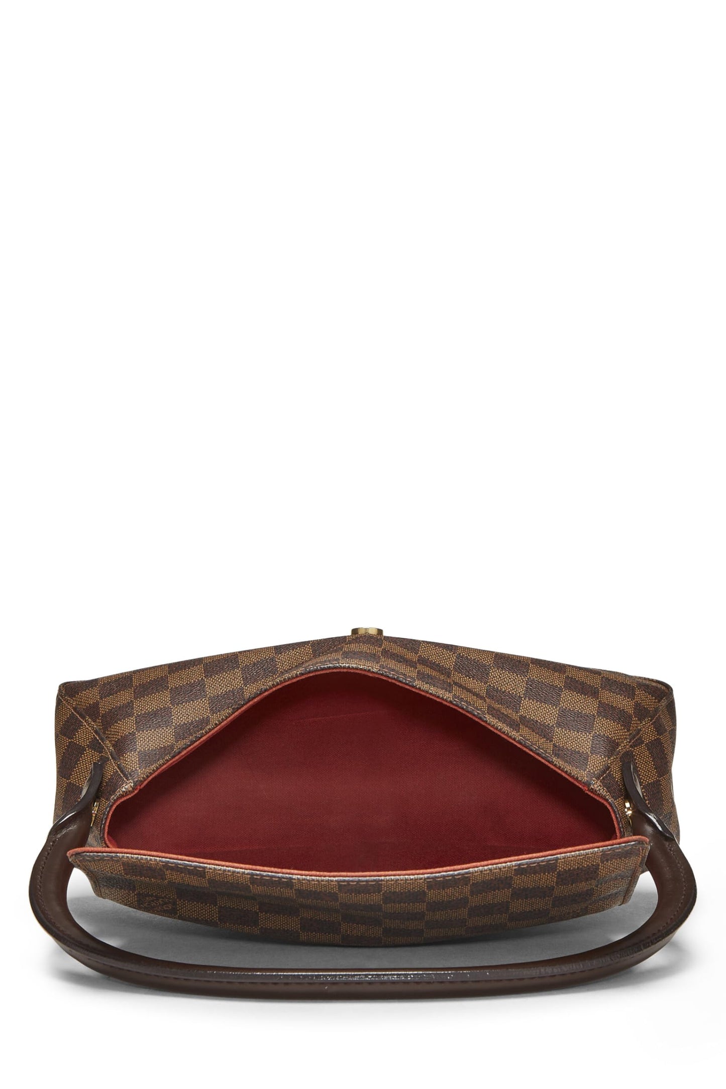 Louis Vuitton,  Damier Ebene Canvas Looping PM, Brown