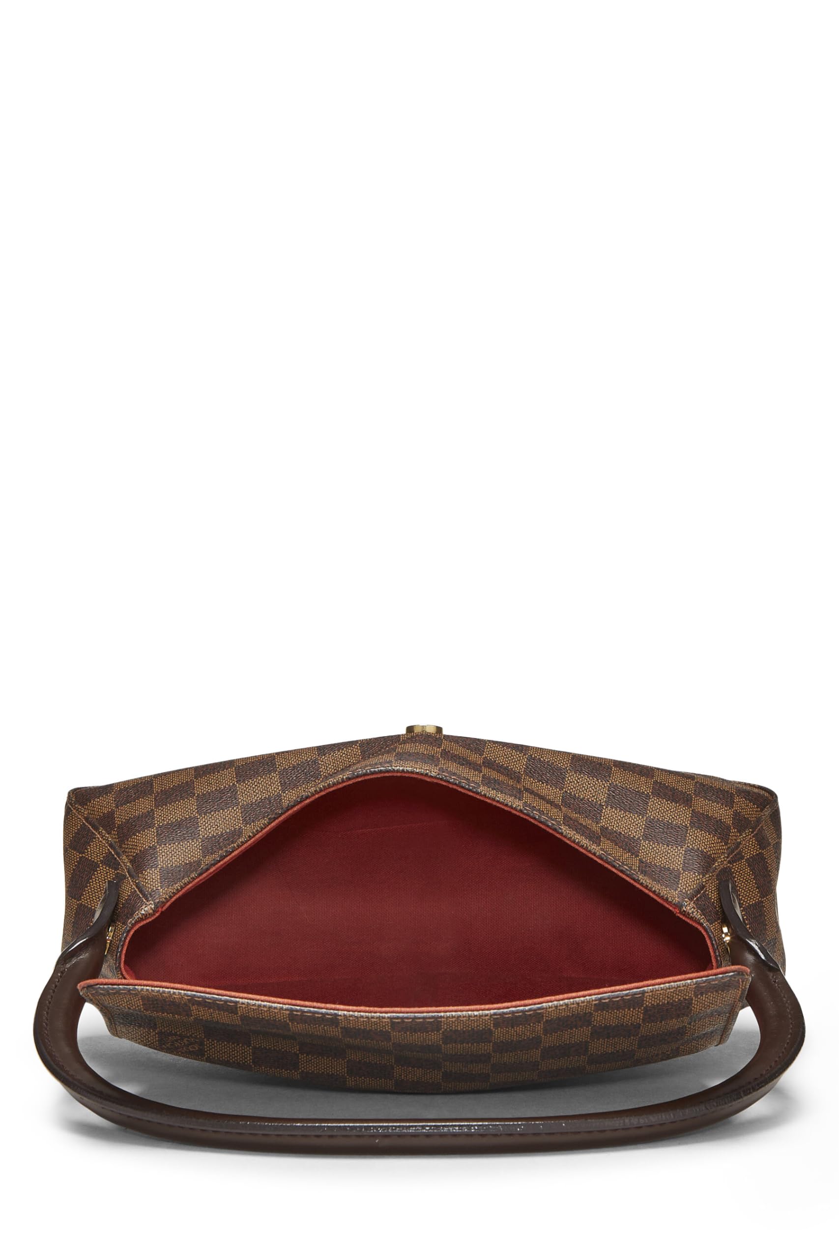 Louis Vuitton,  Damier Ebene Canvas Looping PM, Brown