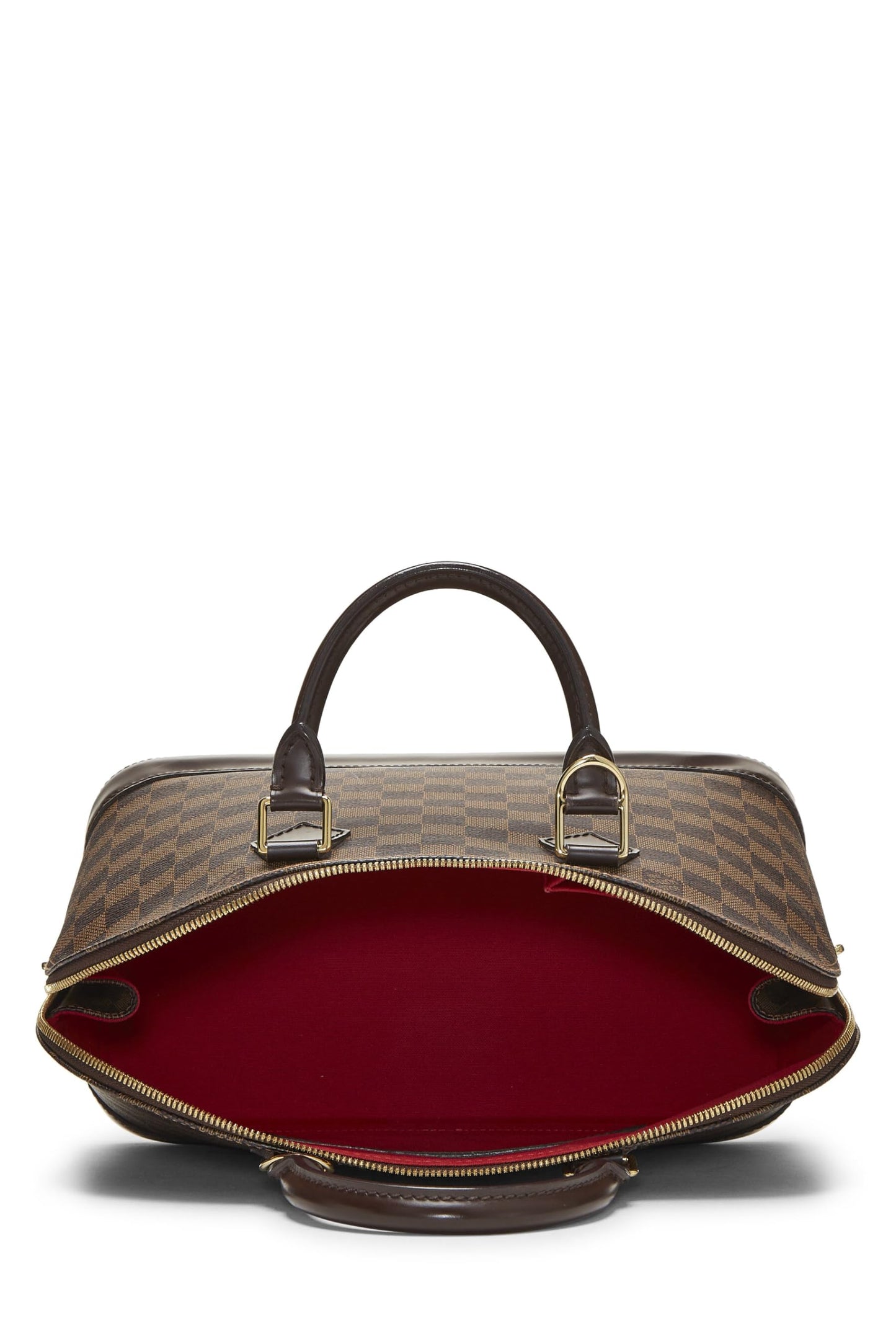 Louis Vuitton,  Damier Ebene Alma PM, Brown