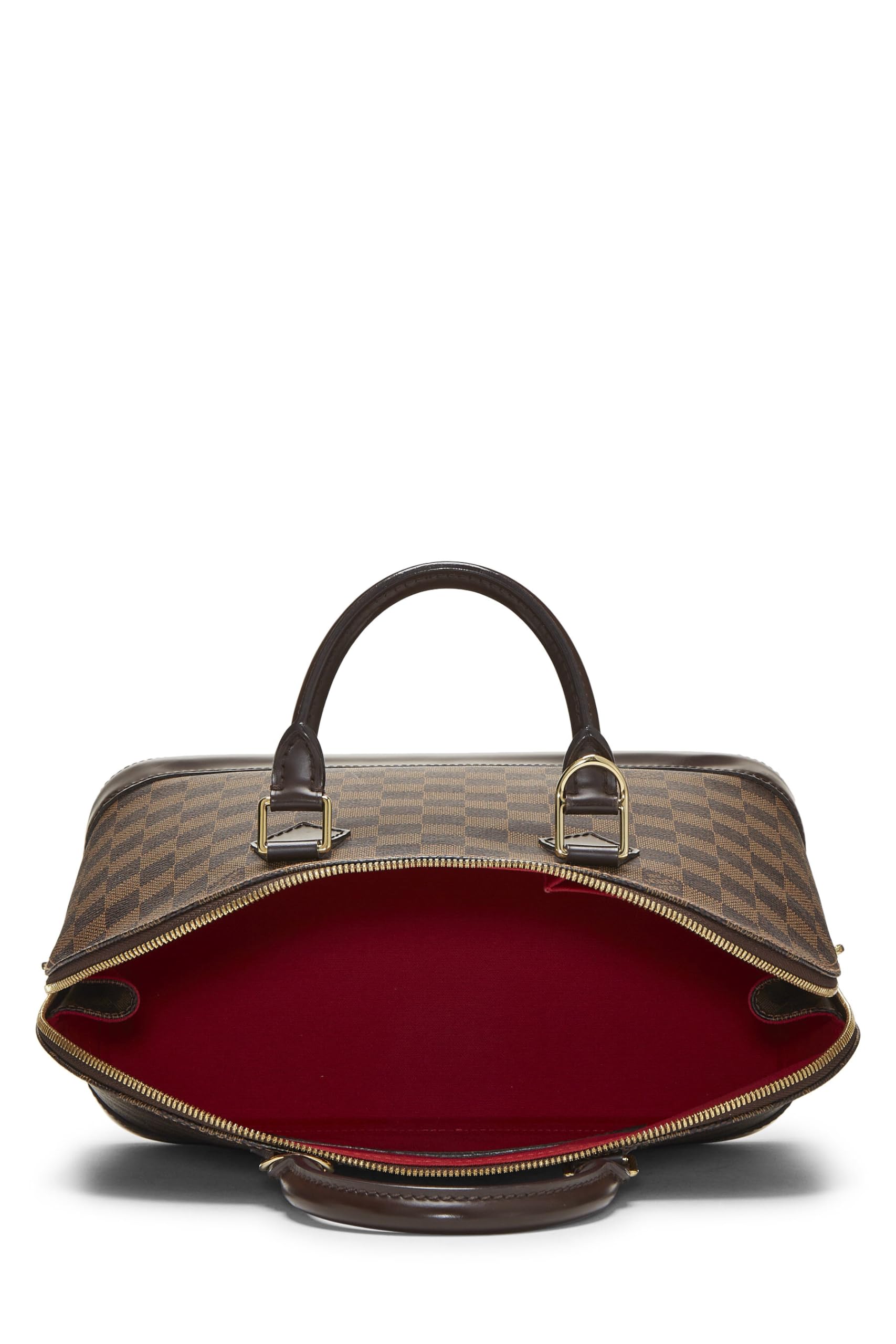 Louis Vuitton,  Damier Ebene Alma PM, Brown