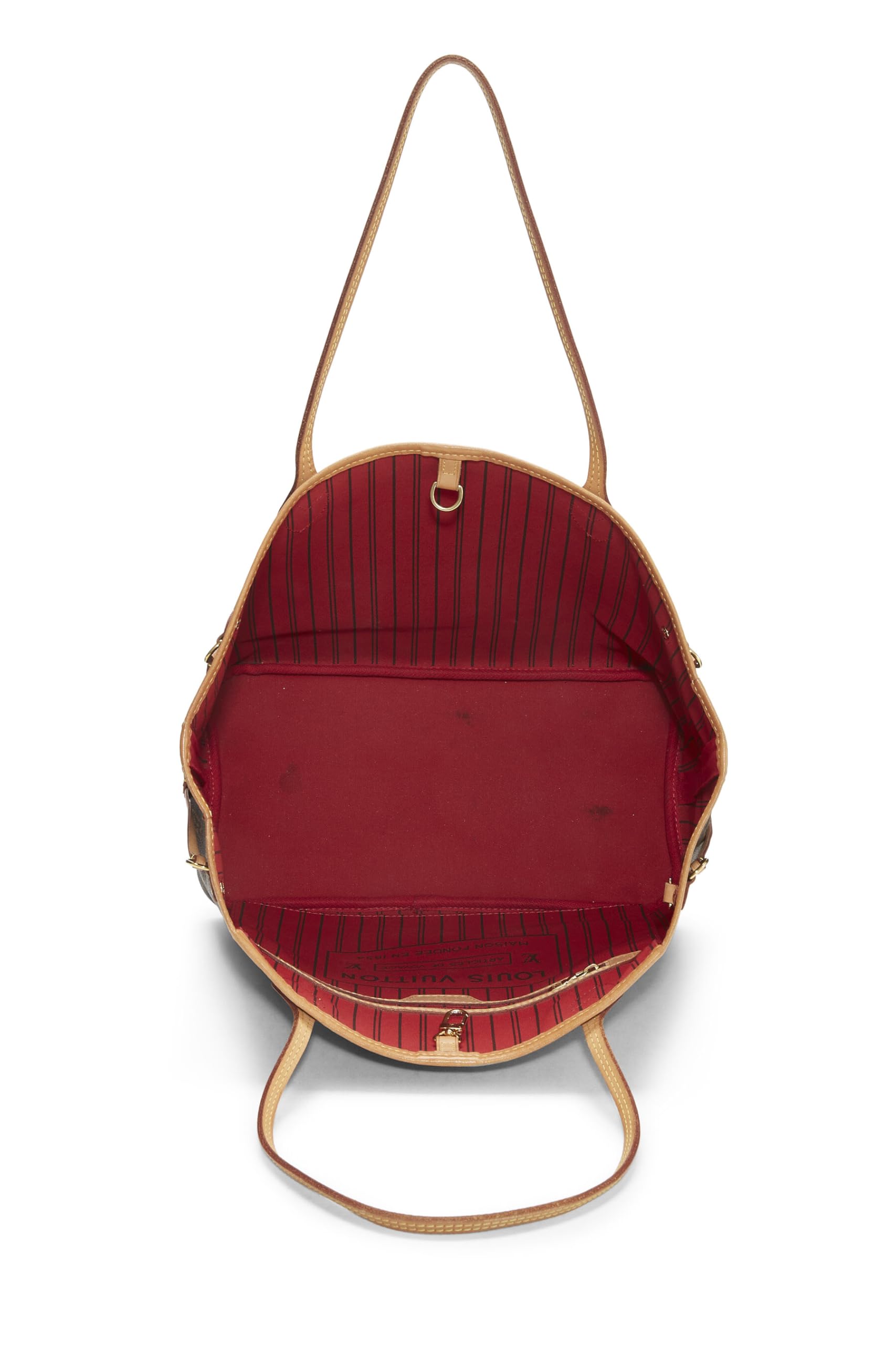 Louis Vuitton,  Red Monogram Canvas Neo Neverfull MM, Red