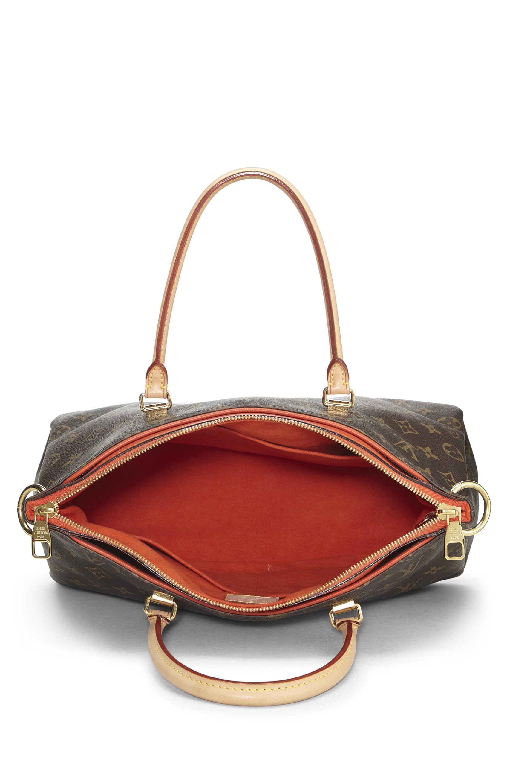 Louis Vuitton,  Orange Monogram Canvas Pallas, Orange