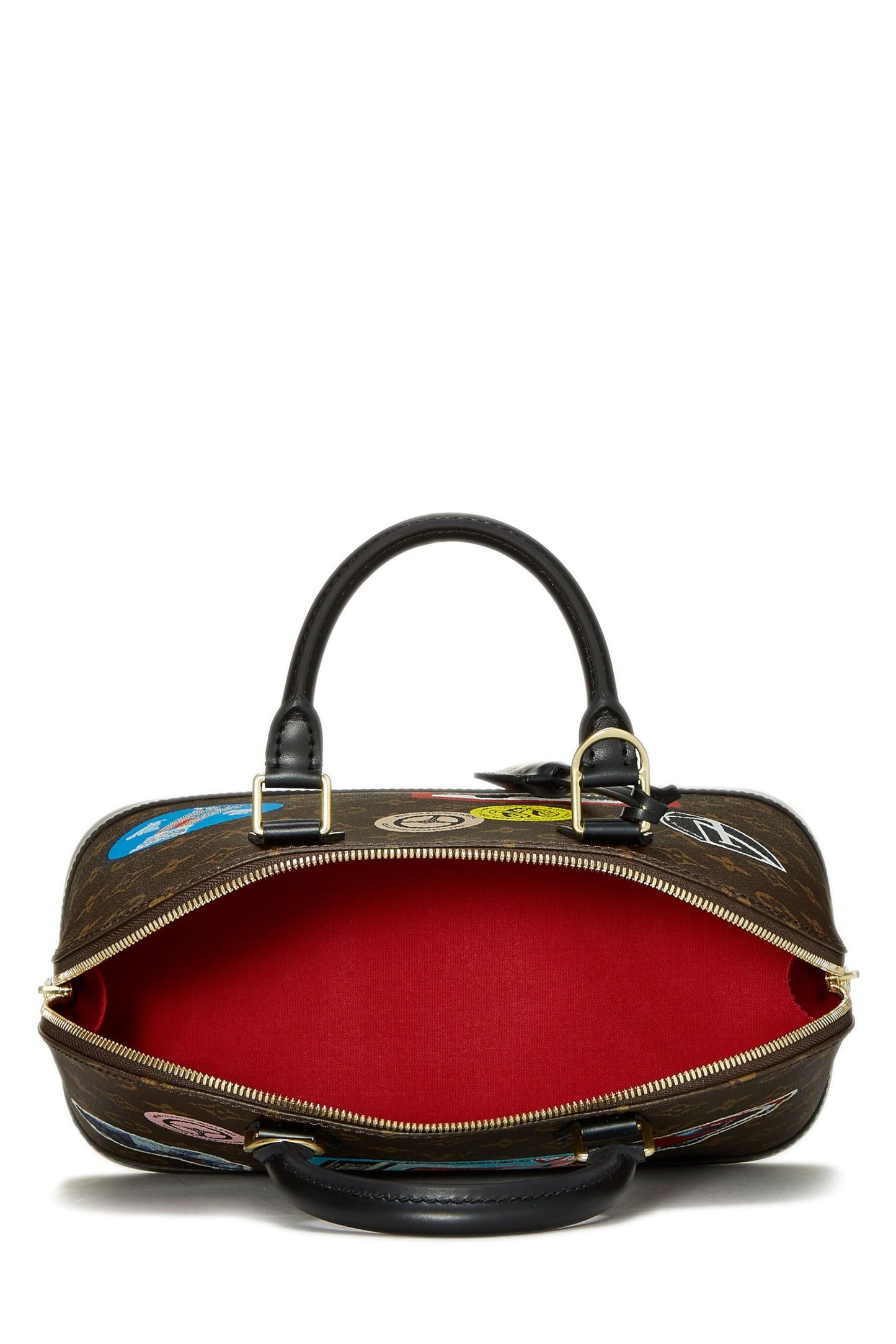 Louis Vuitton,  World Tour Monogram Canvas Alma PM, Brown