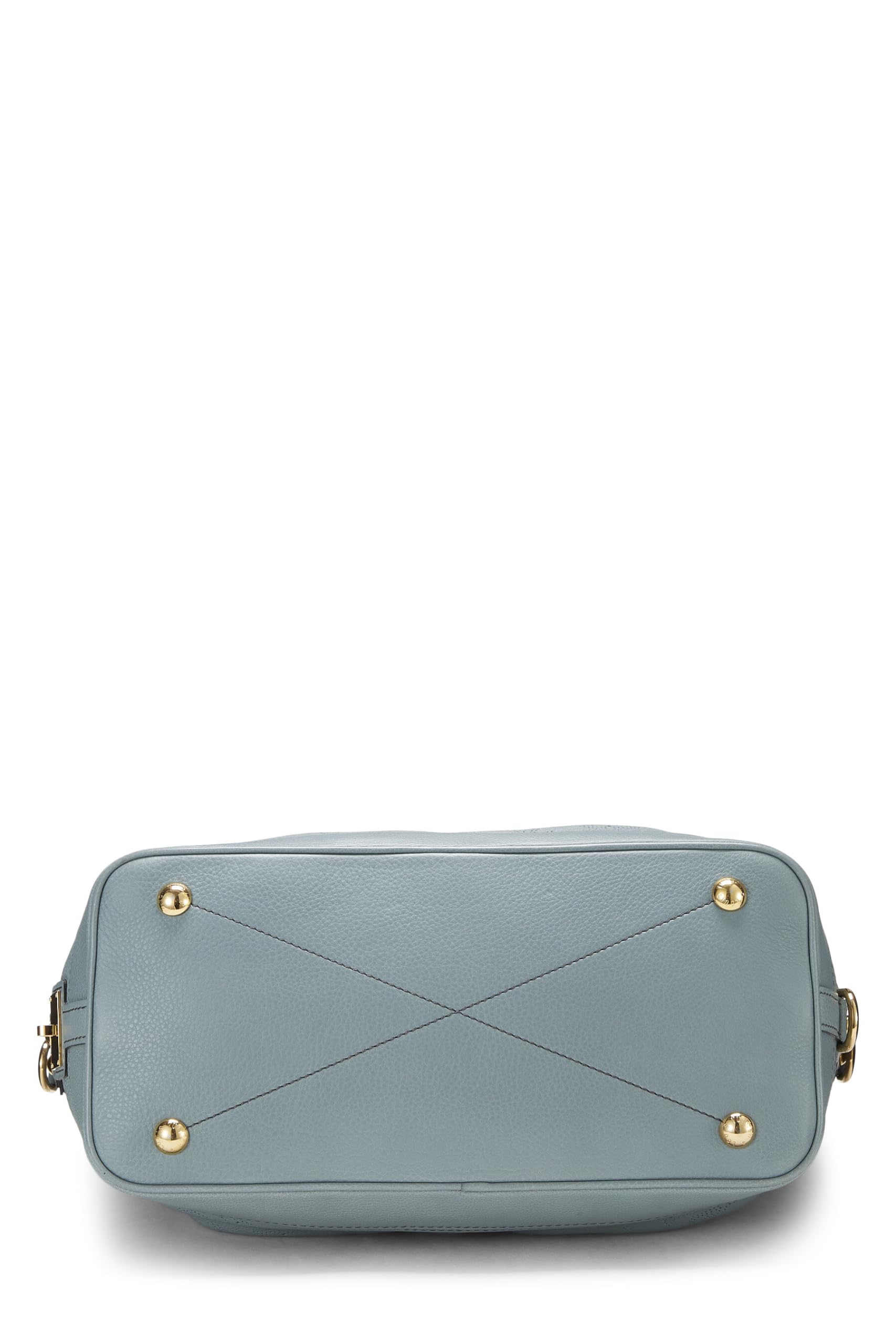 Louis Vuitton,  Blue Monogram Mahina Leather Stellar PM, Blue