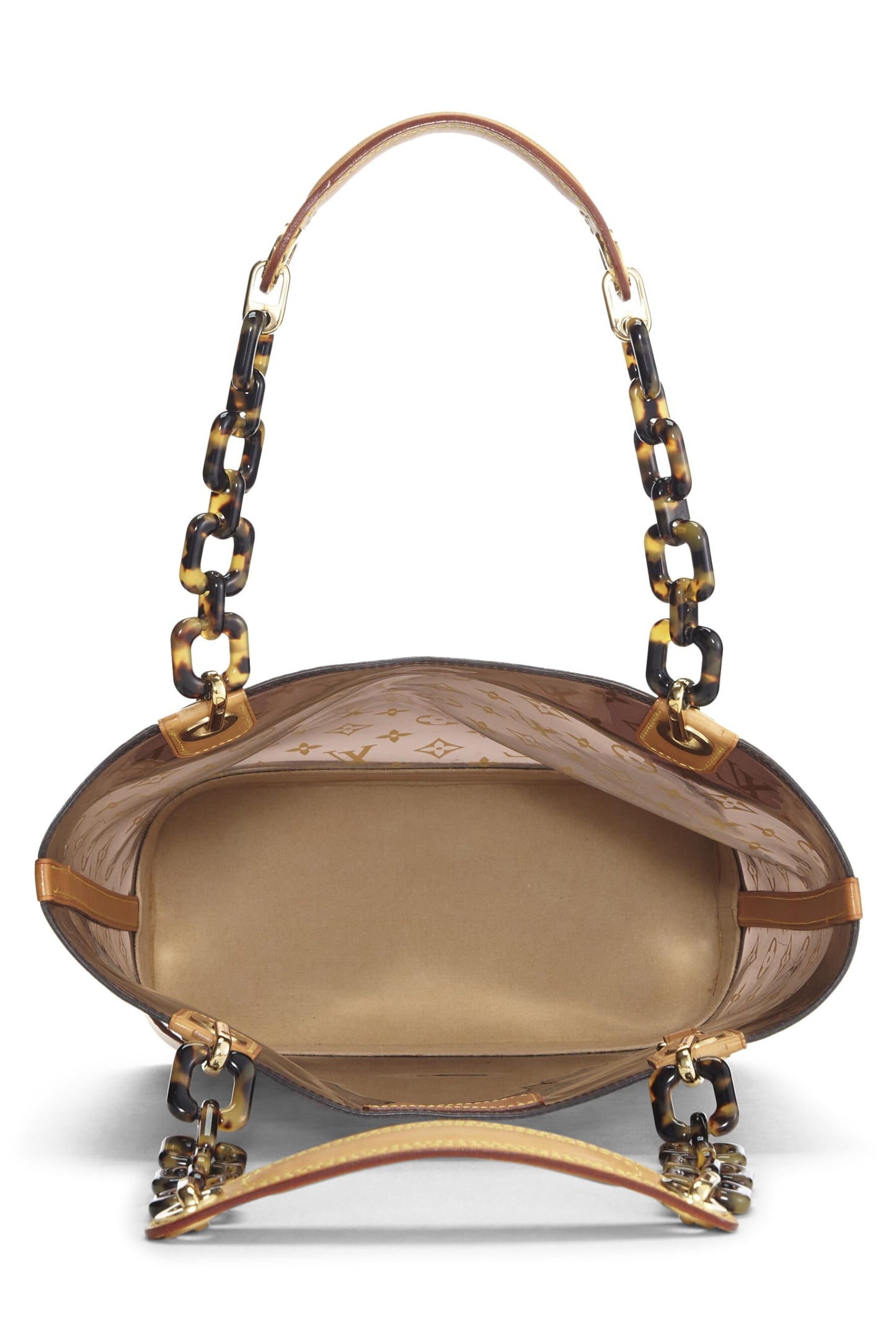 Louis Vuitton,  Monogram Ambre Vinyl Cabas MM, Brown