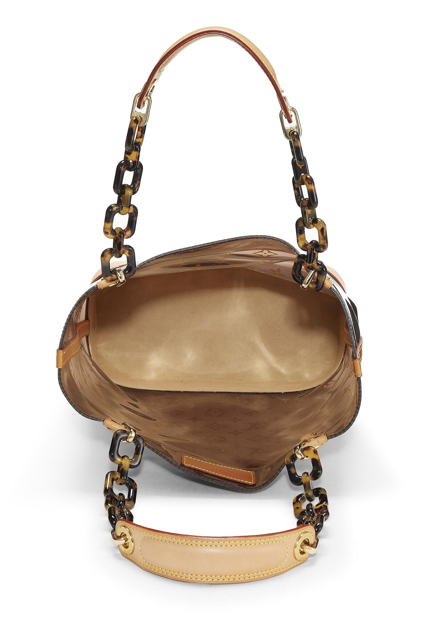 Louis Vuitton,  Monogram Ambre Vinyl Cabas MM, Brown