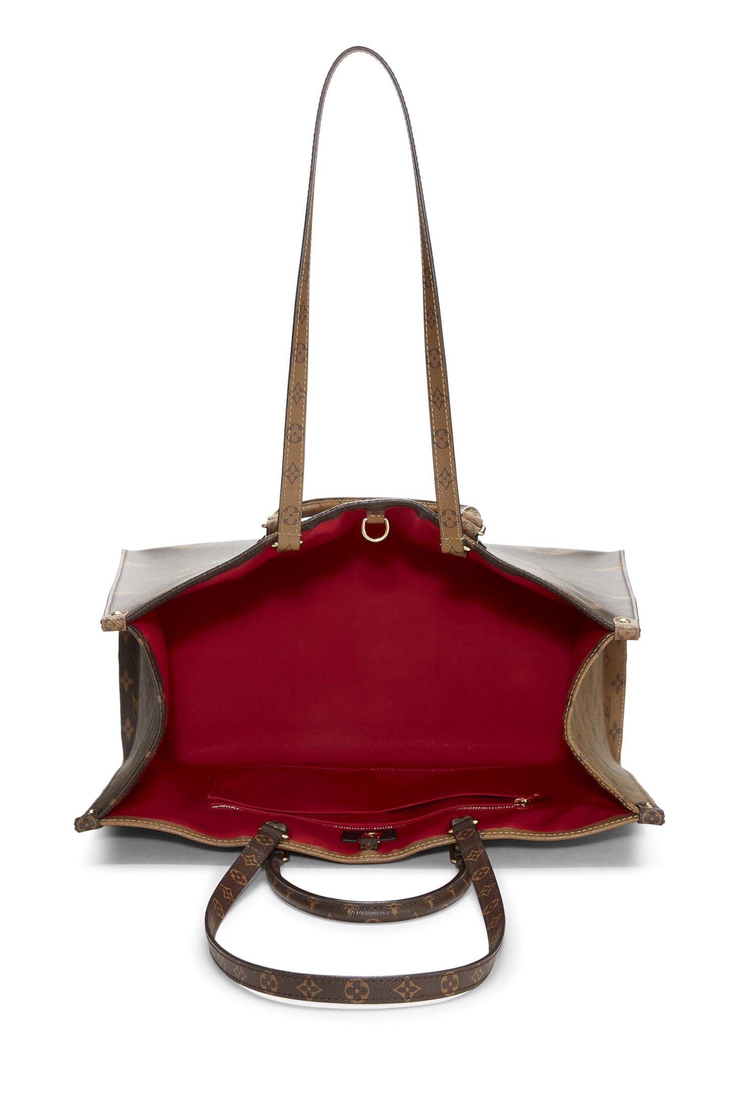 Louis Vuitton,  Monogram Reversed Giant On The Go GM, Brown