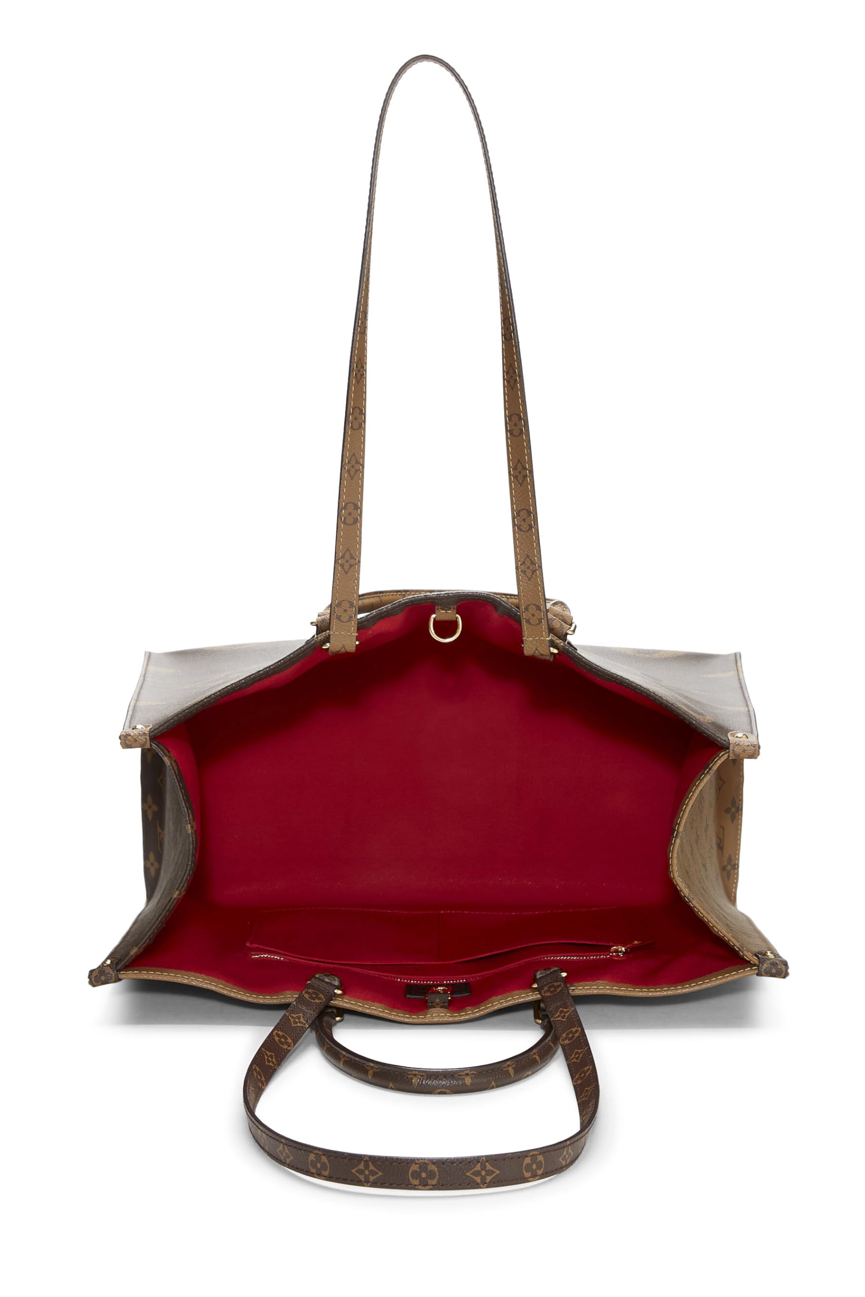 Louis Vuitton,  Monogram Reversed Giant On The Go GM, Brown