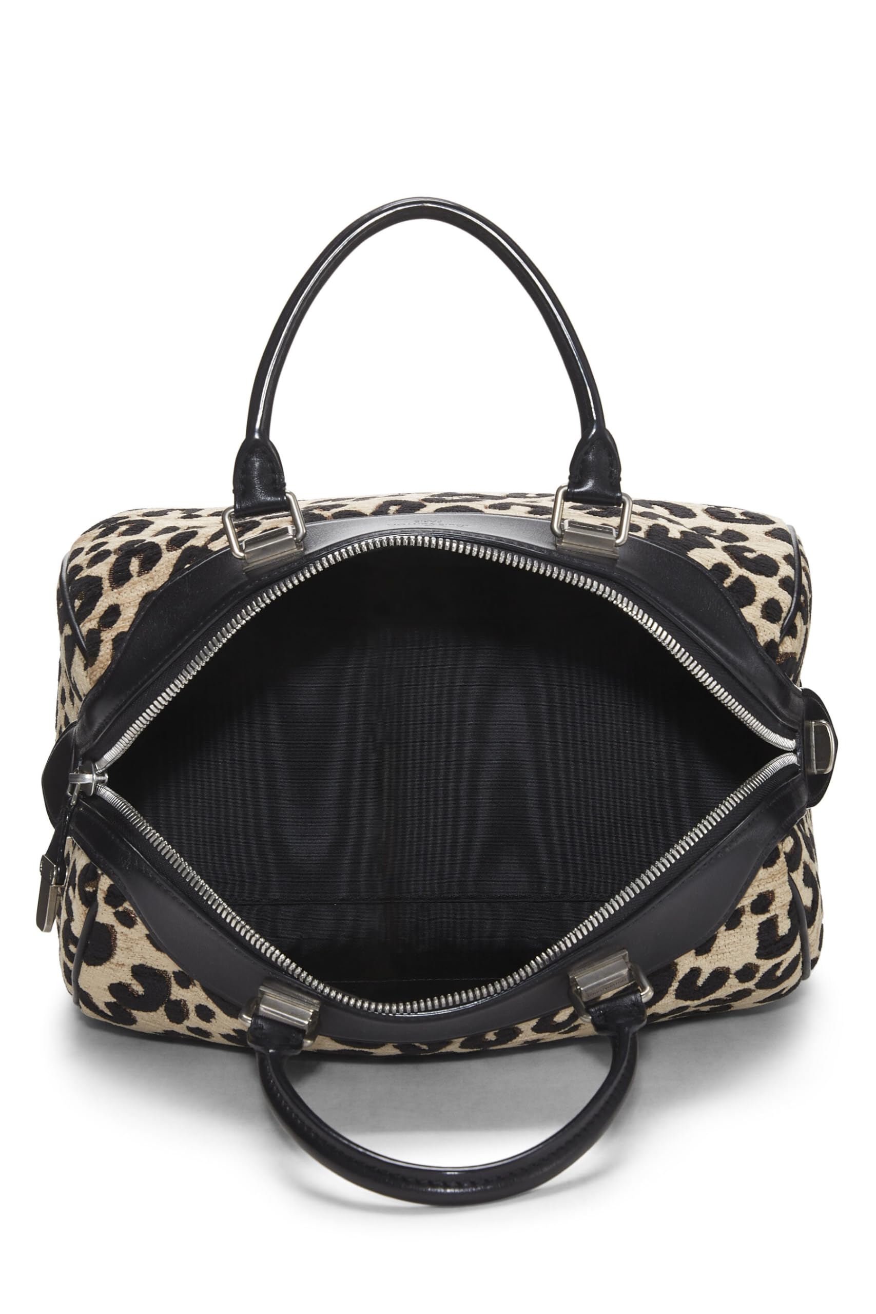 Louis Vuitton,  Stephen Spro  x Louis Vuitton Leopard Speedy 30, Black