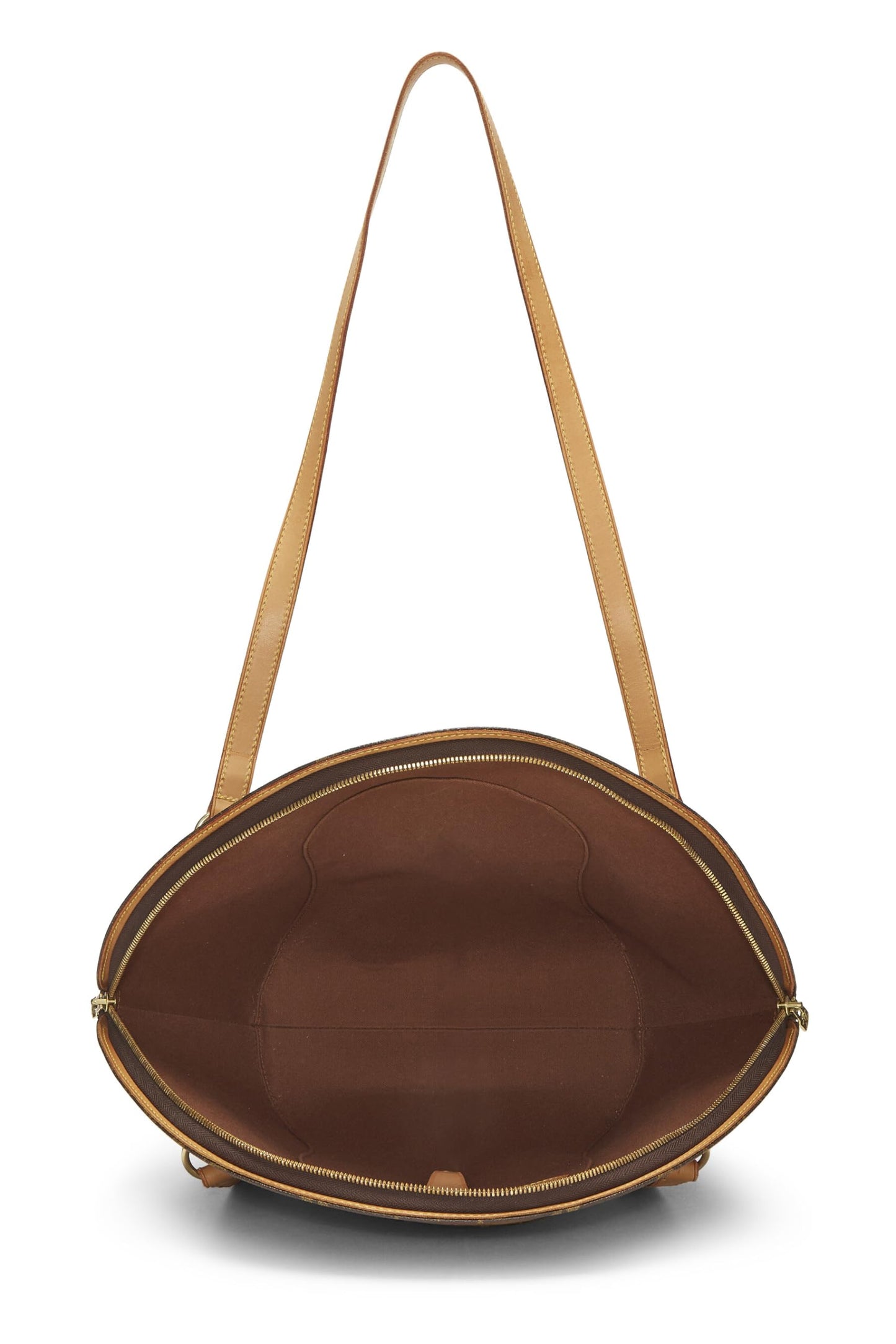 Louis Vuitton,  Monogram Canvas Ellipse Shopping, Brown