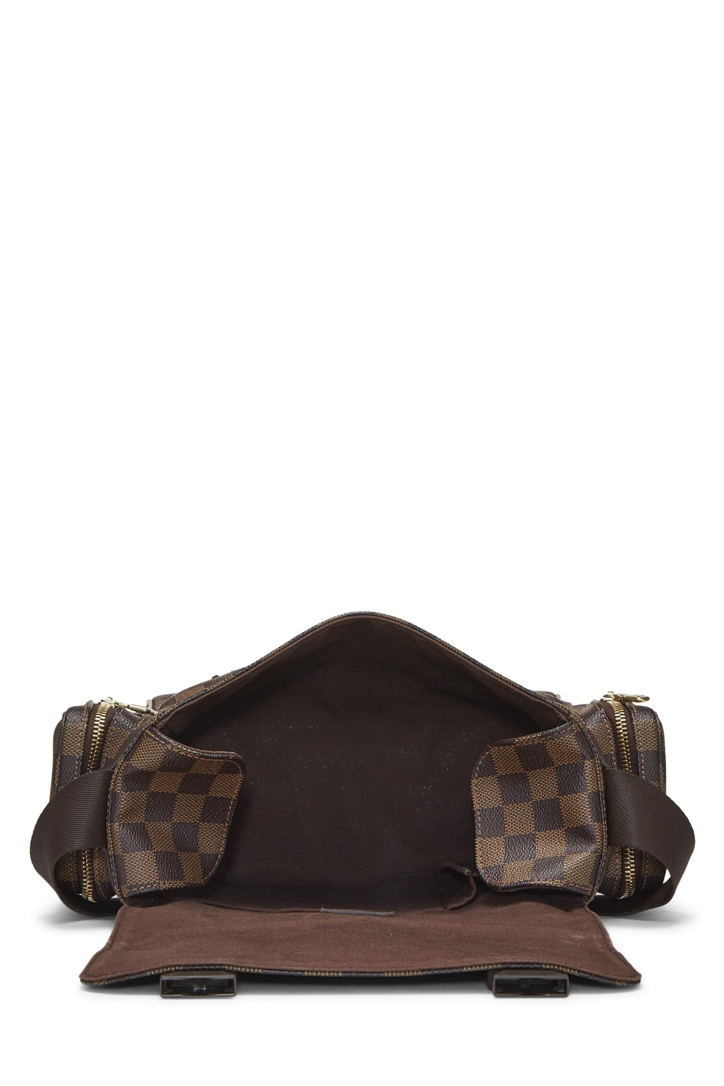 Louis Vuitton,  Damier Ebene Melville Messenger, Brown