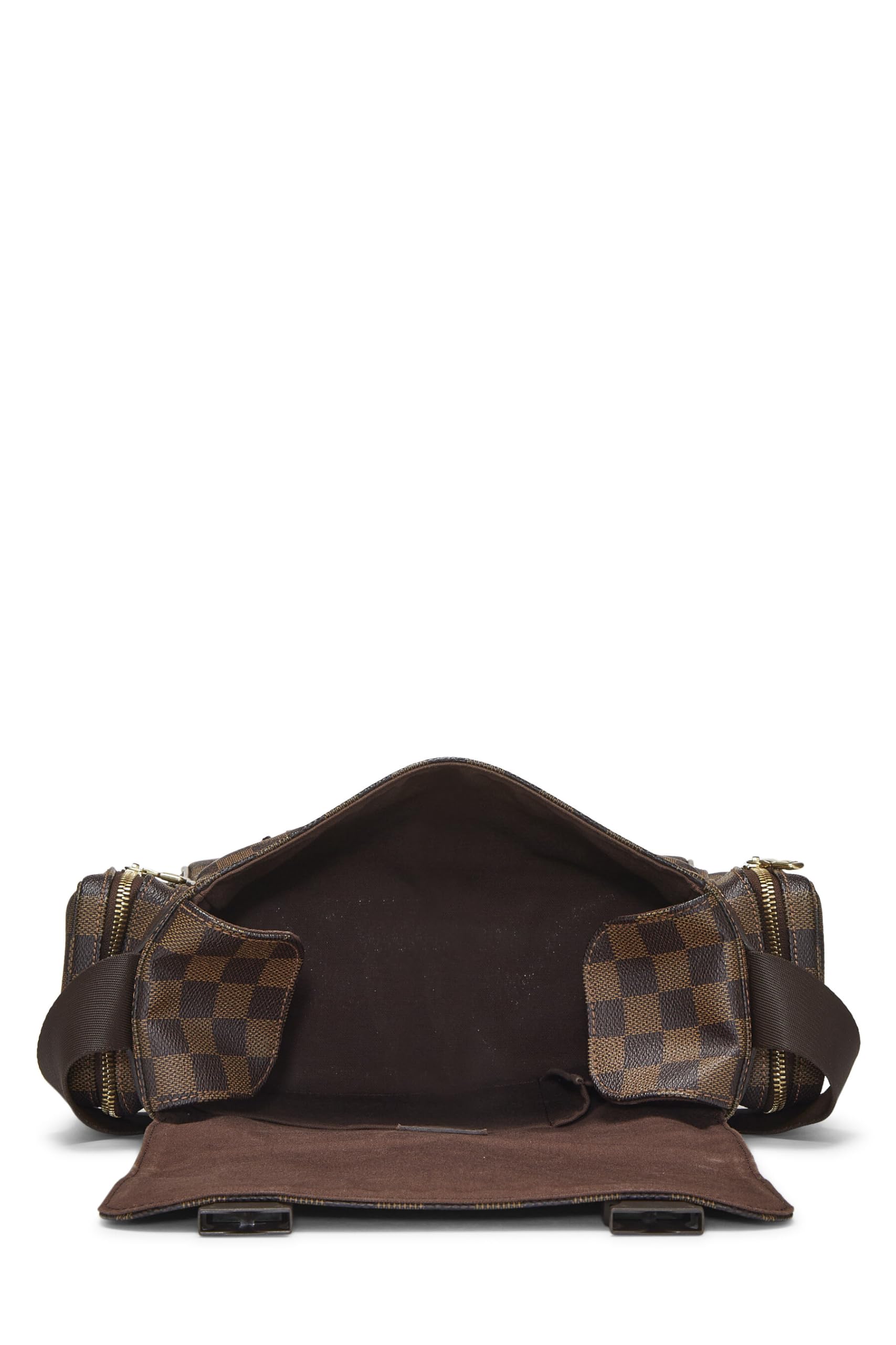 Louis Vuitton,  Damier Ebene Melville Messenger, Brown