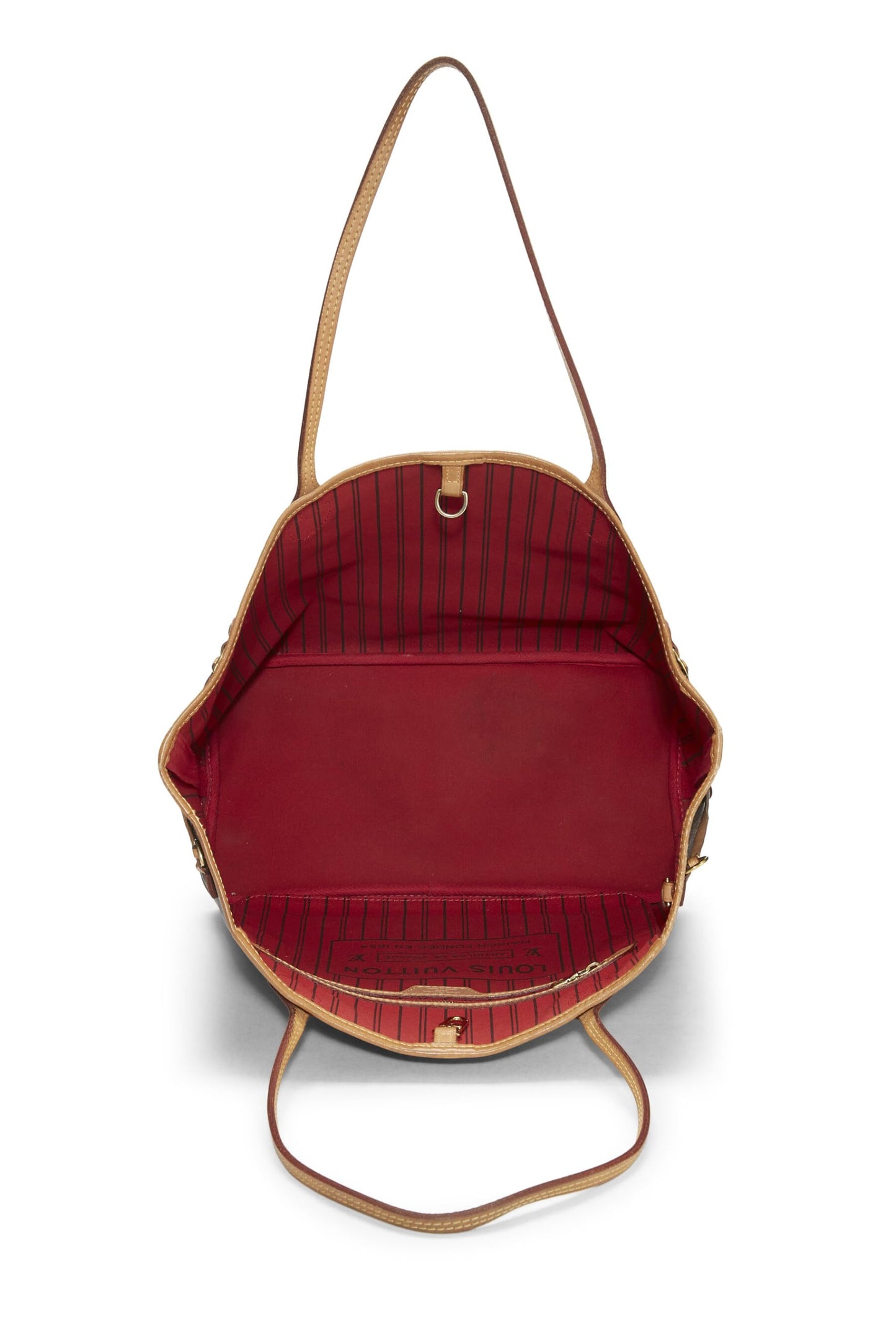 Louis Vuitton,  Red Monogram Canvas Neo Neverfull MM, Red