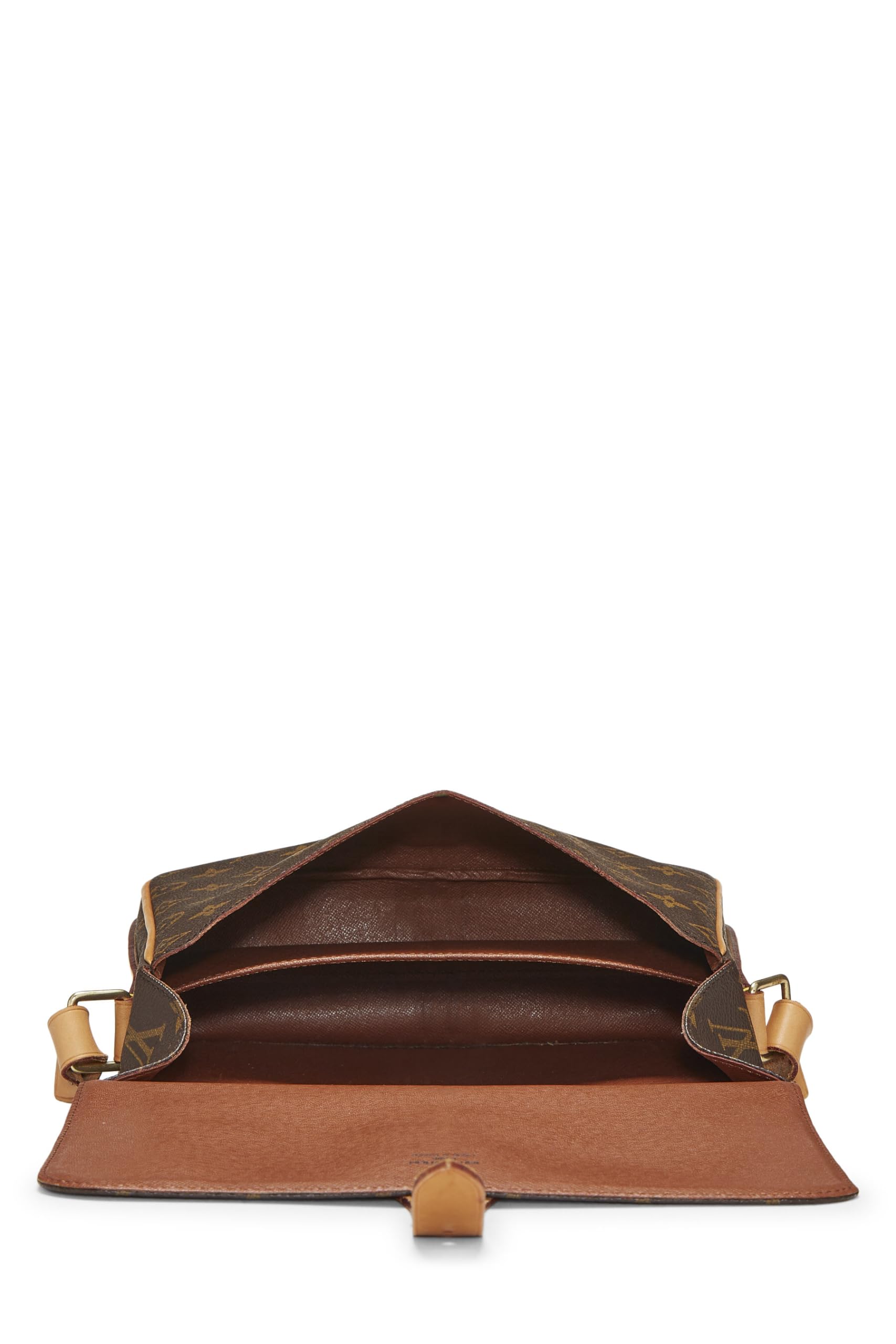 Louis Vuitton,  Monogram Canvas Cartouchiere GM, Brown