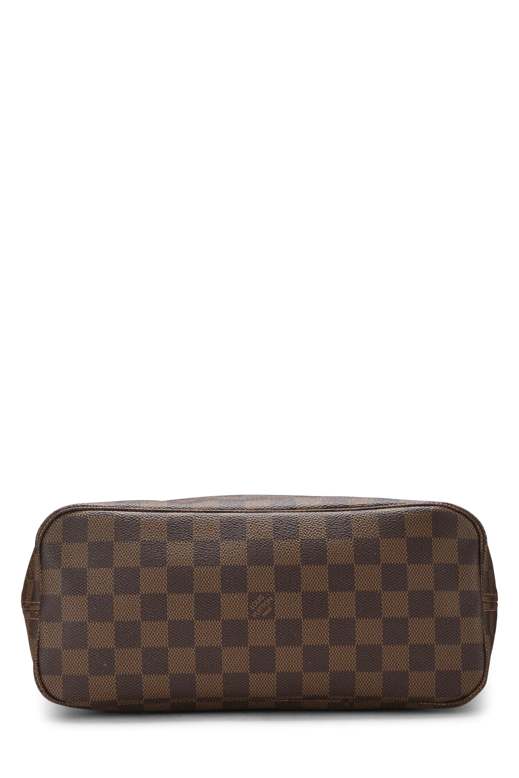 Louis Vuitton,  Damier Ebene Neverfull PM, Brown