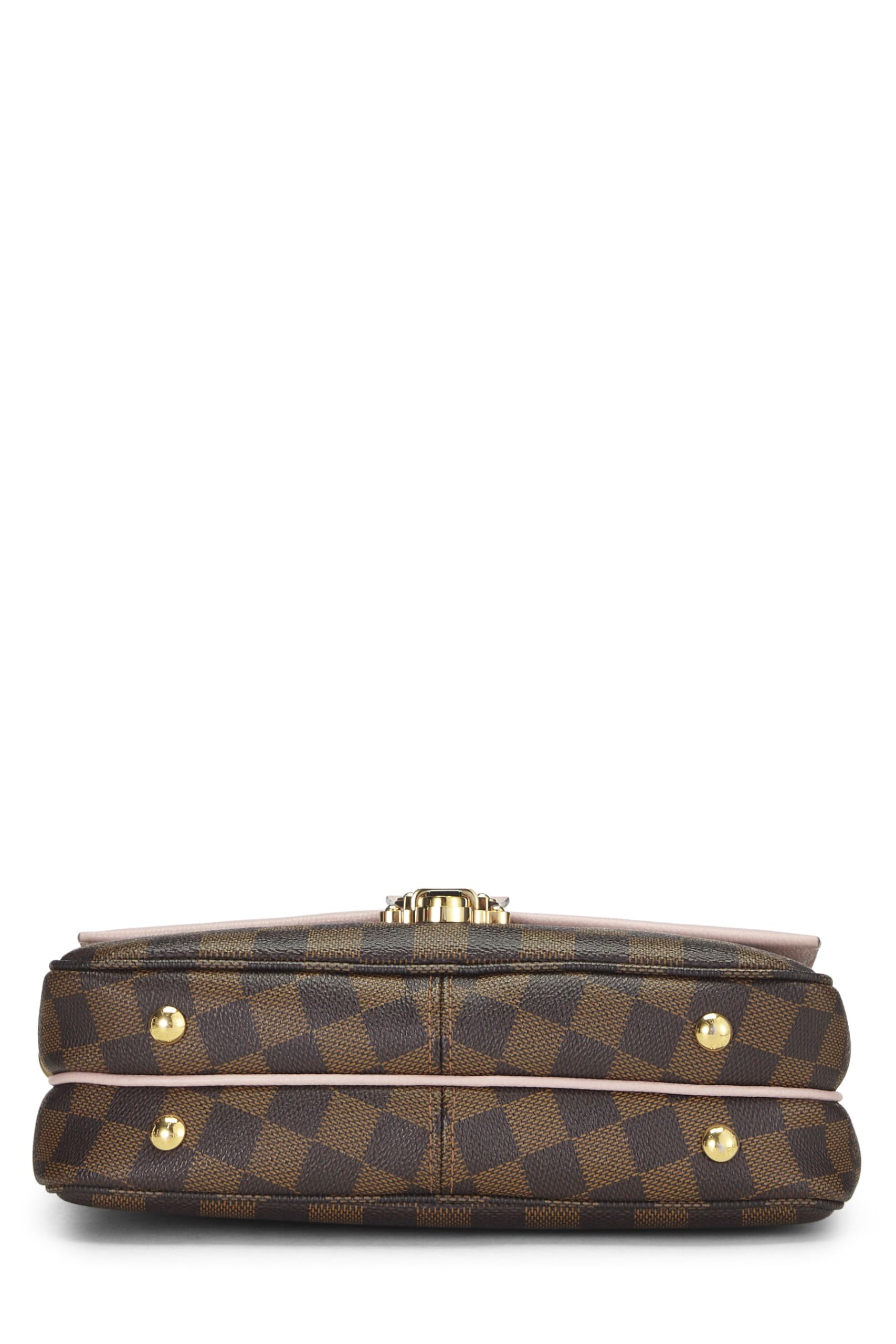 Louis Vuitton,  Pink Damier Ebene Clapton Crossbody, Pink