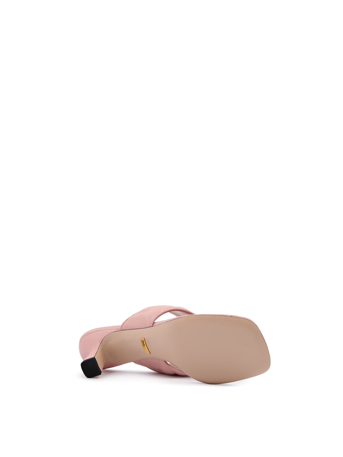 Gucci Mystic Pink Nappa Charlotte Leather Women's Sandals