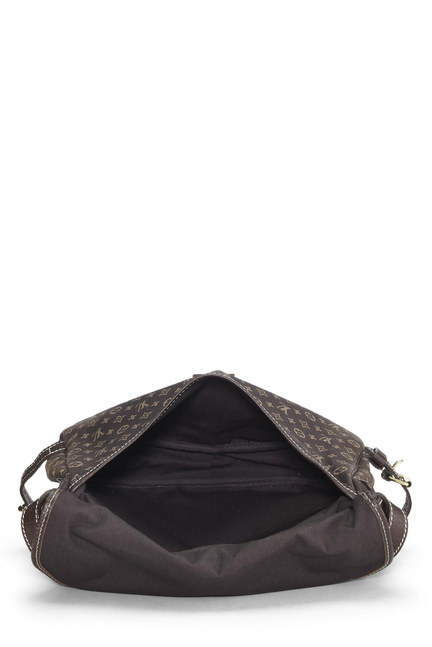 Louis Vuitton,  Brown Monogram Mini Lin Saumur 30, Brown