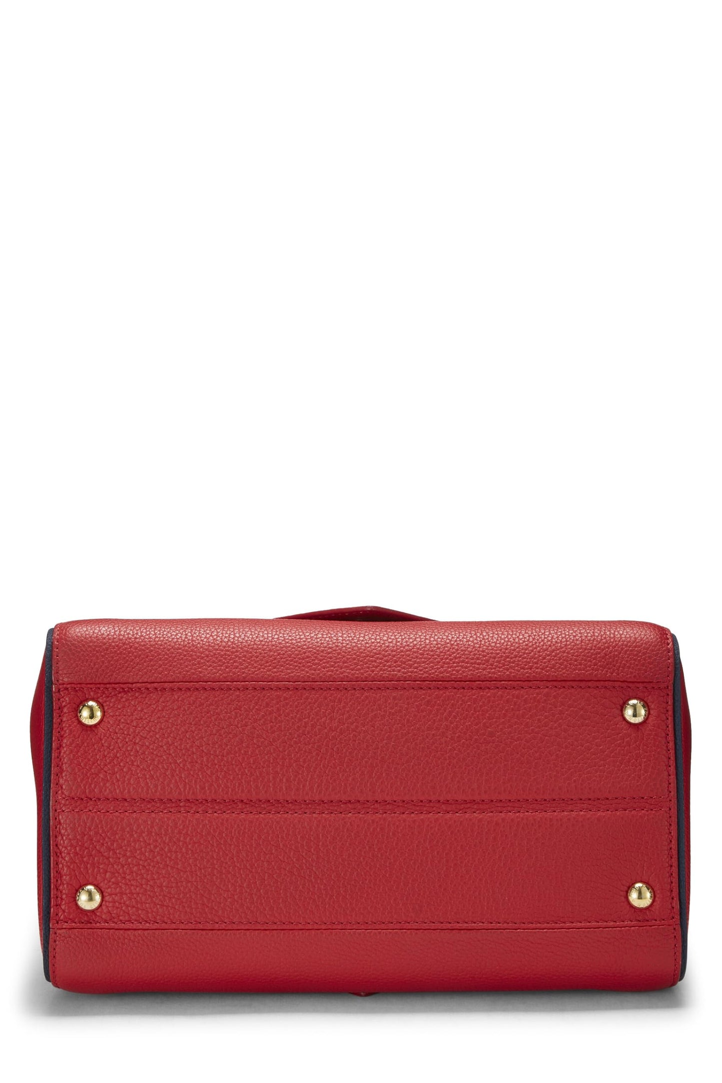 Louis Vuitton,  Red Leather Double V Bag, Red