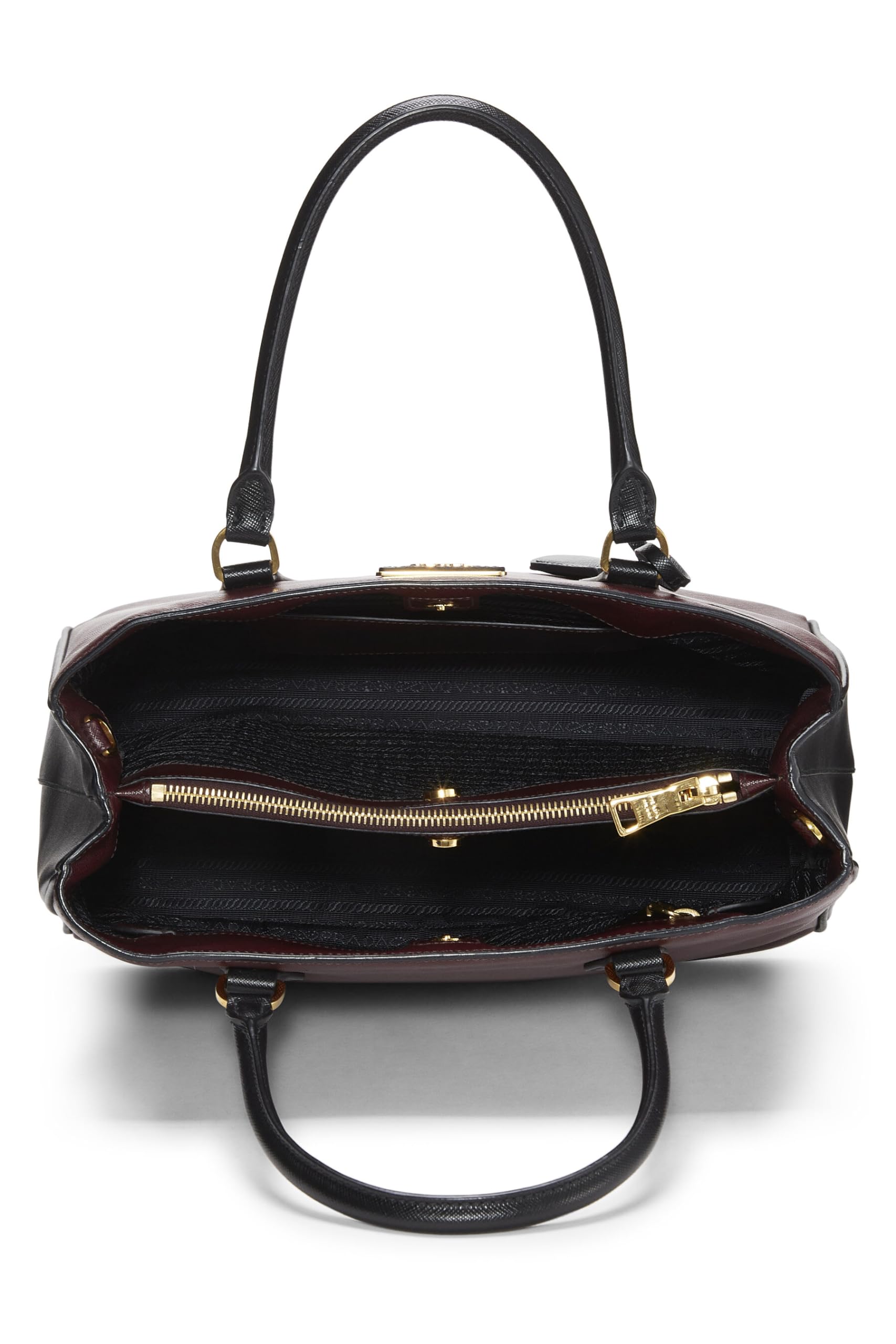 Prada Executive Tote Multi Saffiano Multicolor Medium Tote Bag