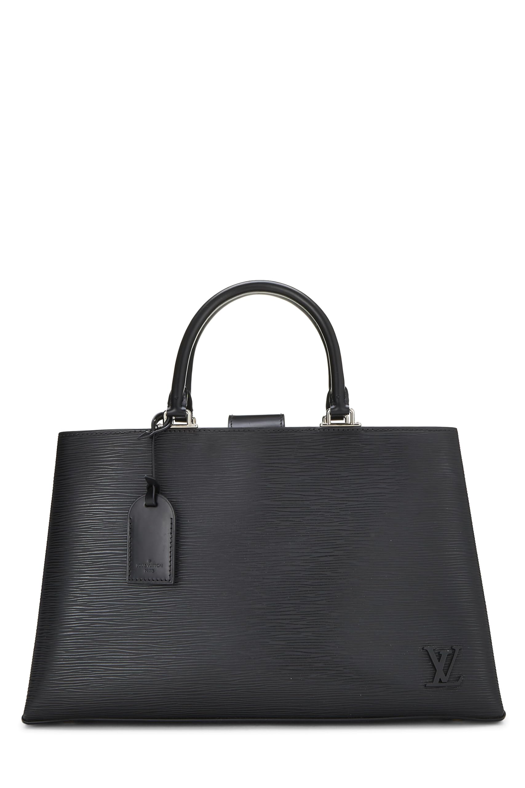 Louis Vuitton,  Black Epi Kleber MM, Black