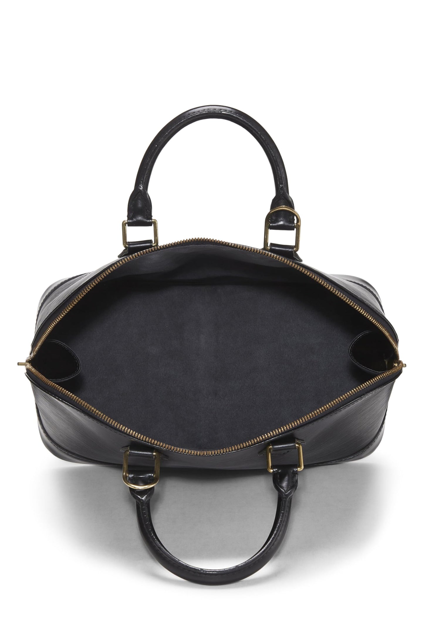 Louis Vuitton,  Black Epi Alma PM, Black
