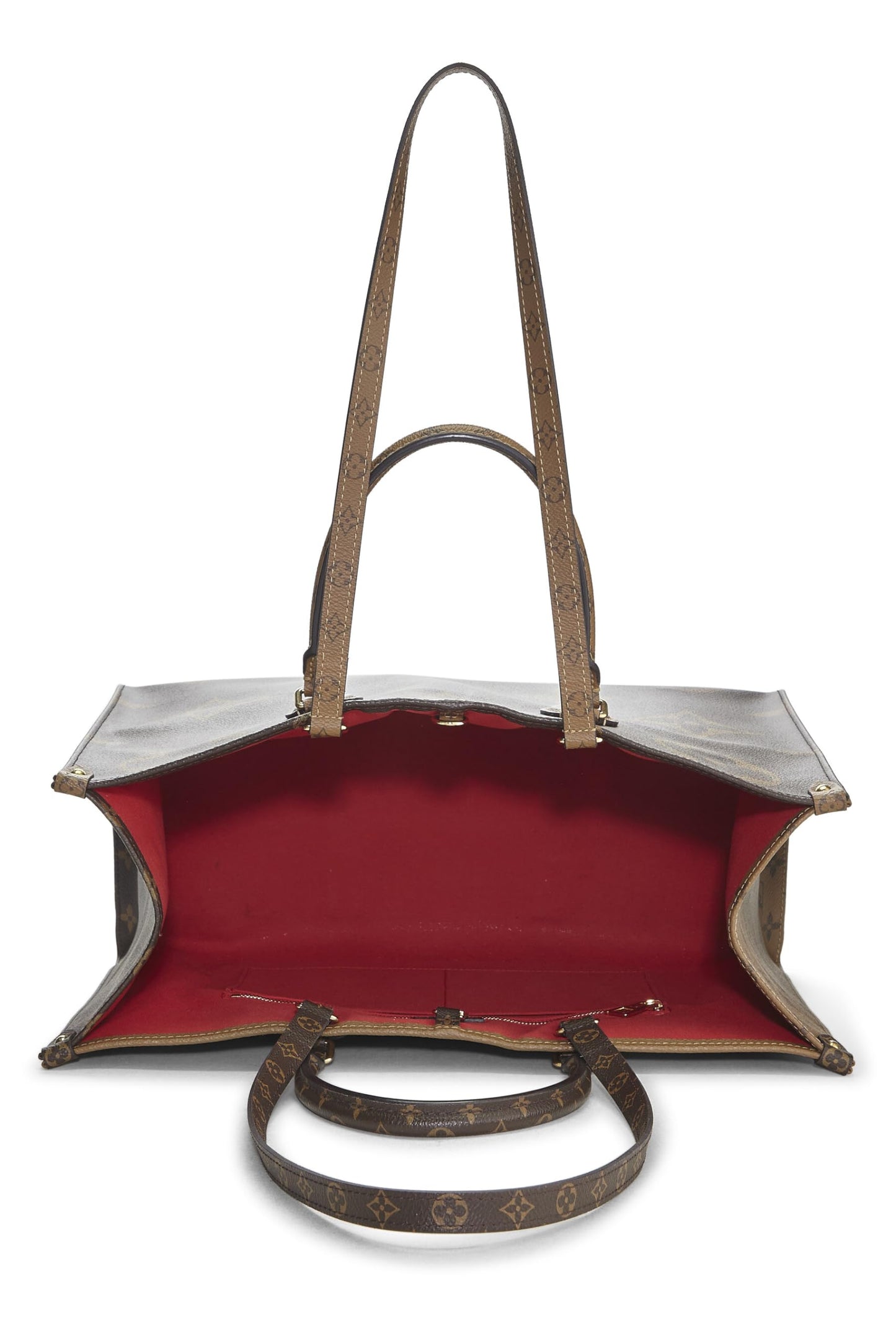 Louis Vuitton,  Monogram Reversed Giant On The Go GM, Brown
