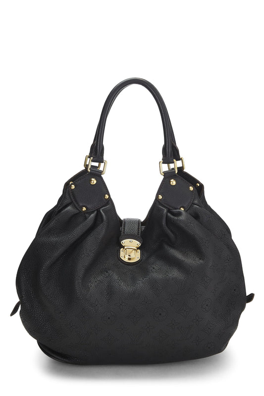 Louis Vuitton,  Black Monogram Mahina Large, Black