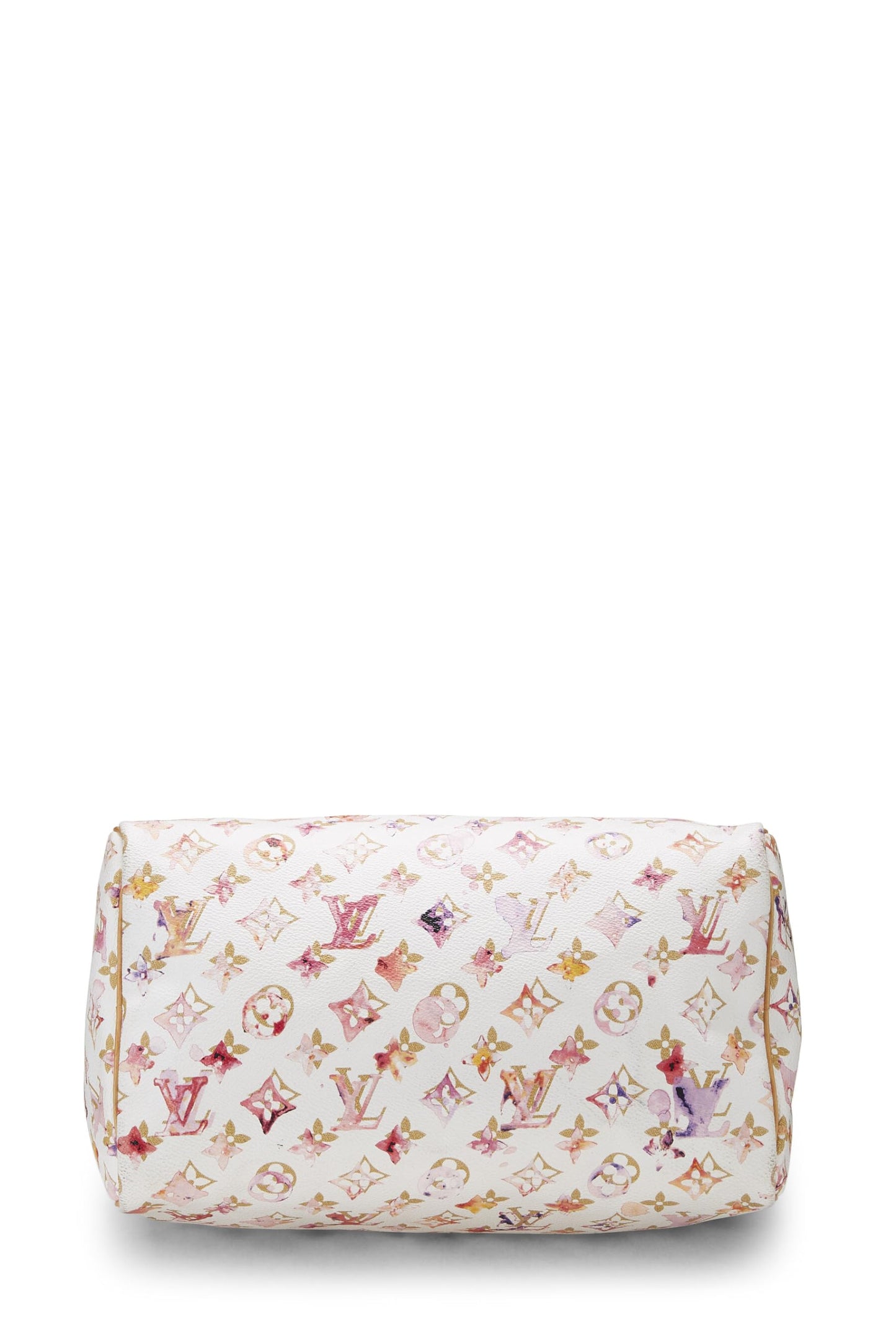 Louis Vuitton,  Richard Prince x Louis Vuitton White Monogram Watercolor Speedy 30, White