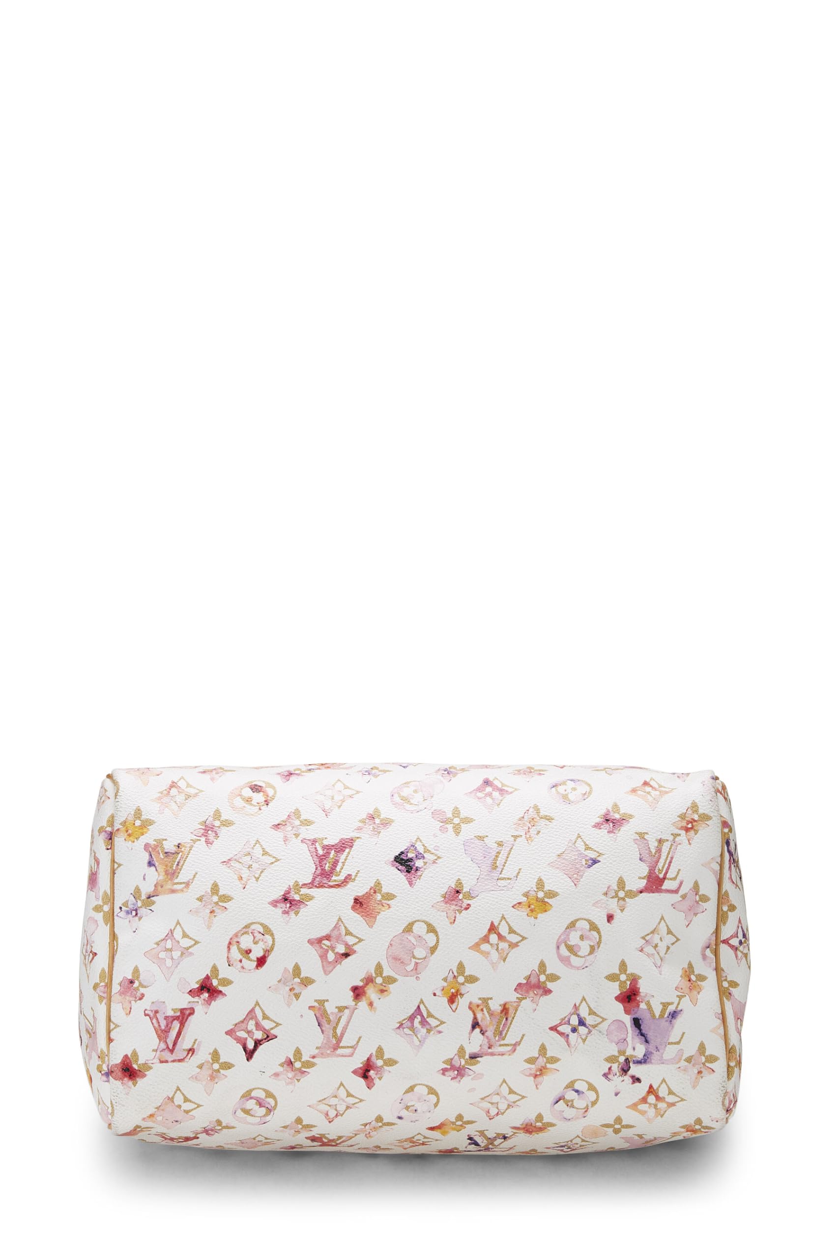 Louis Vuitton,  Richard Prince x Louis Vuitton White Monogram Watercolor Speedy 30, White