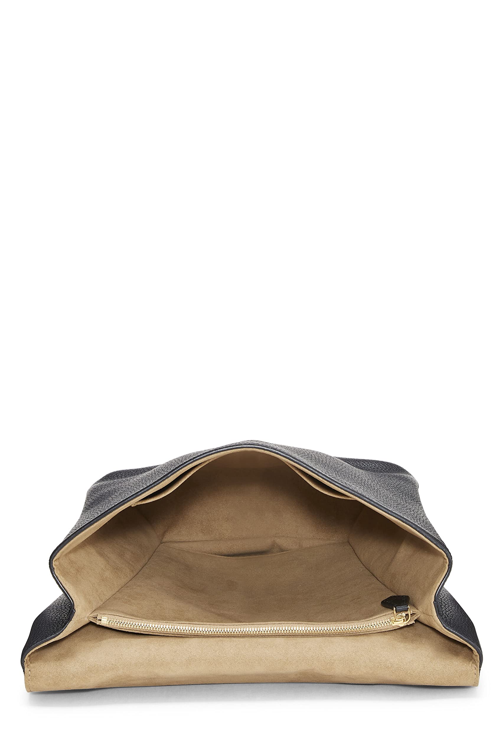 Louis Vuitton,  Black Taurillon Leather Volta, Black