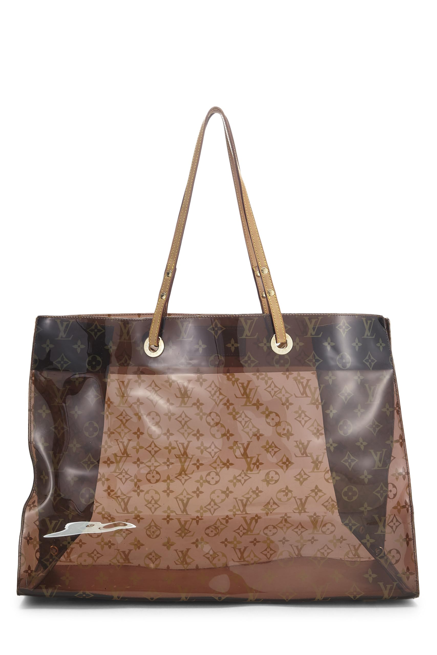 Louis Vuitton,  Brown Monogram Vinyl Cruise Cabas Tote GM, Brown