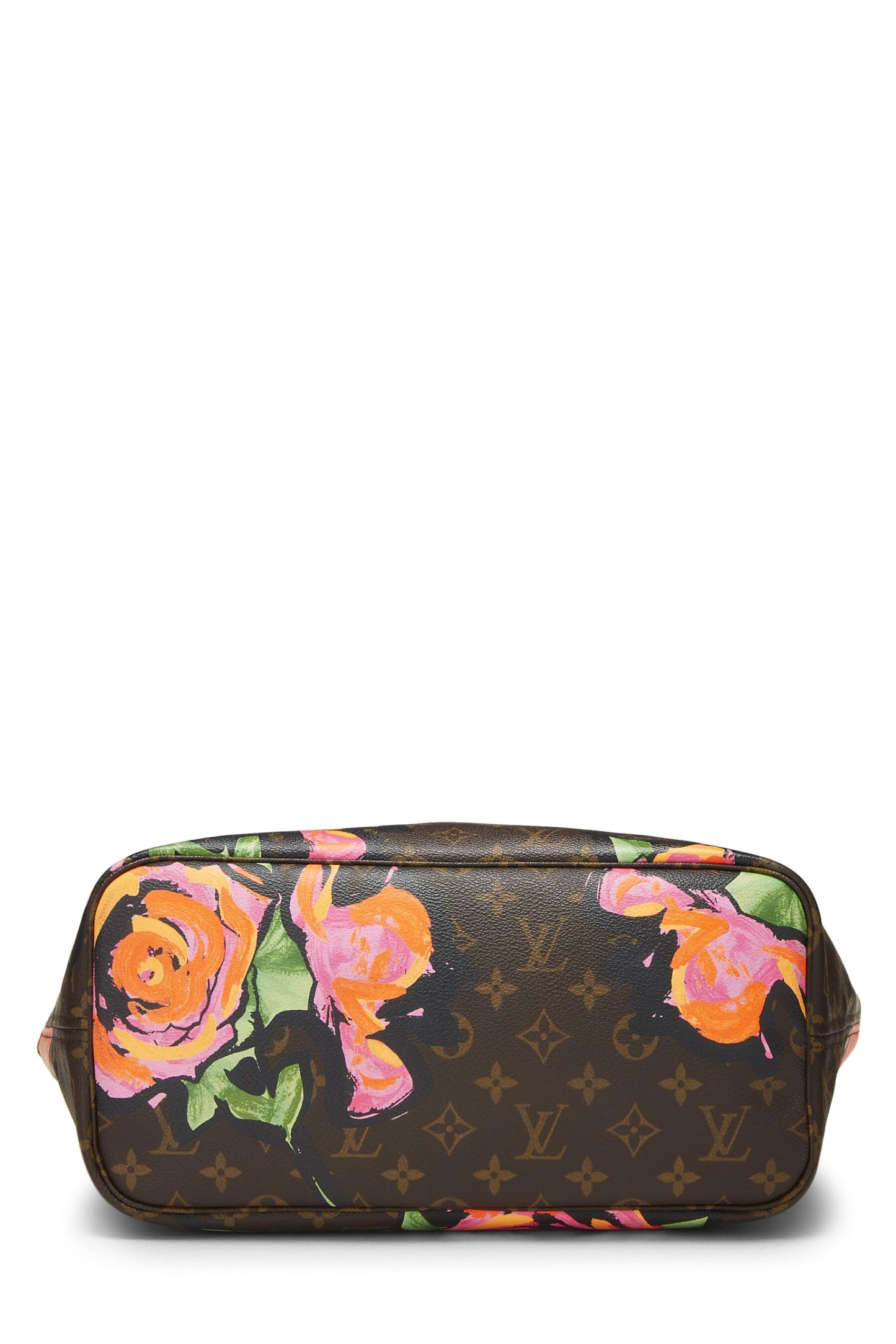 Louis Vuitton,  Stephen Spro  x Louis Vuitton Monogram Canvas Roses Neverfull MM, Brown