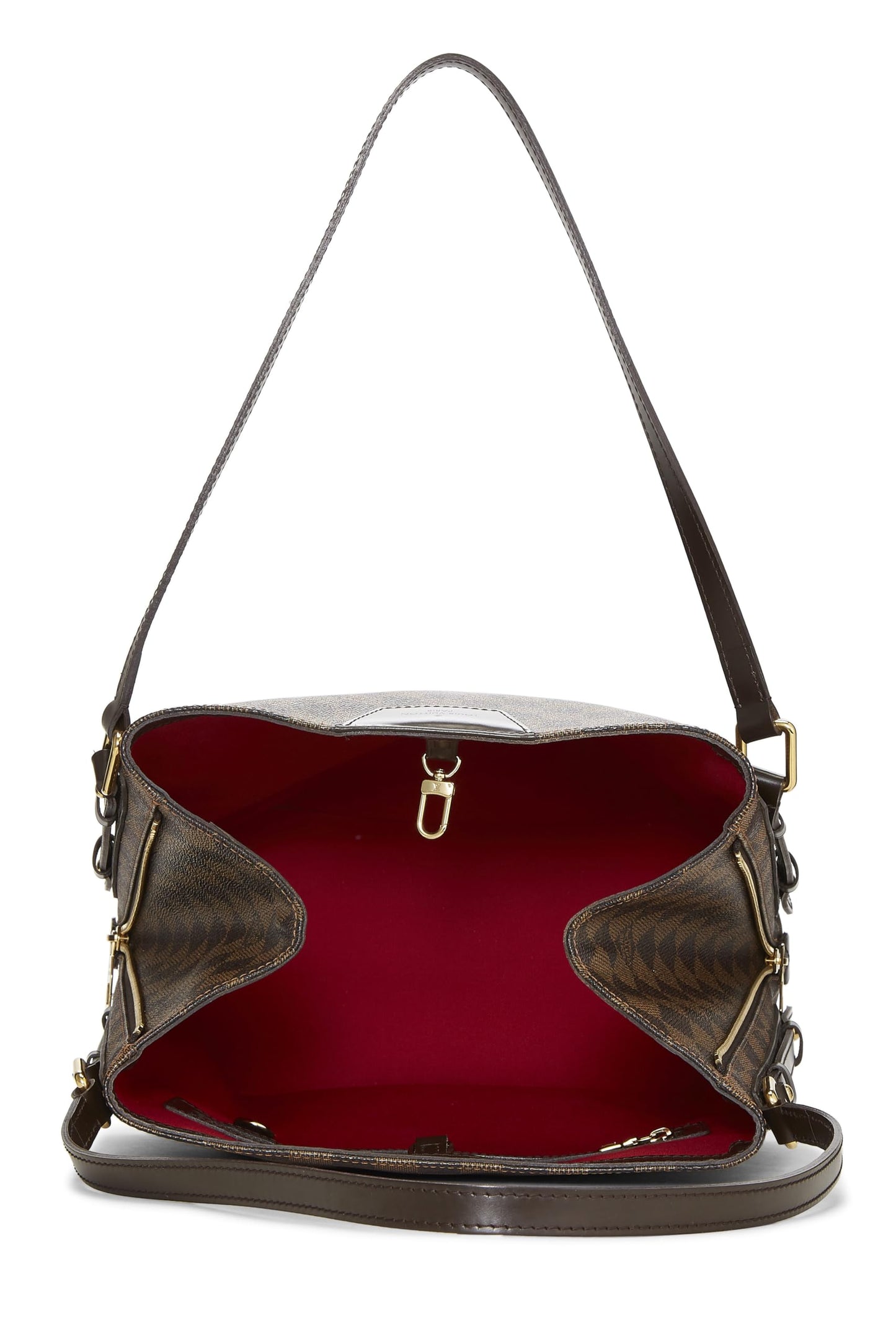 Louis Vuitton,  Damier Ebene Cabas Rivington, Brown