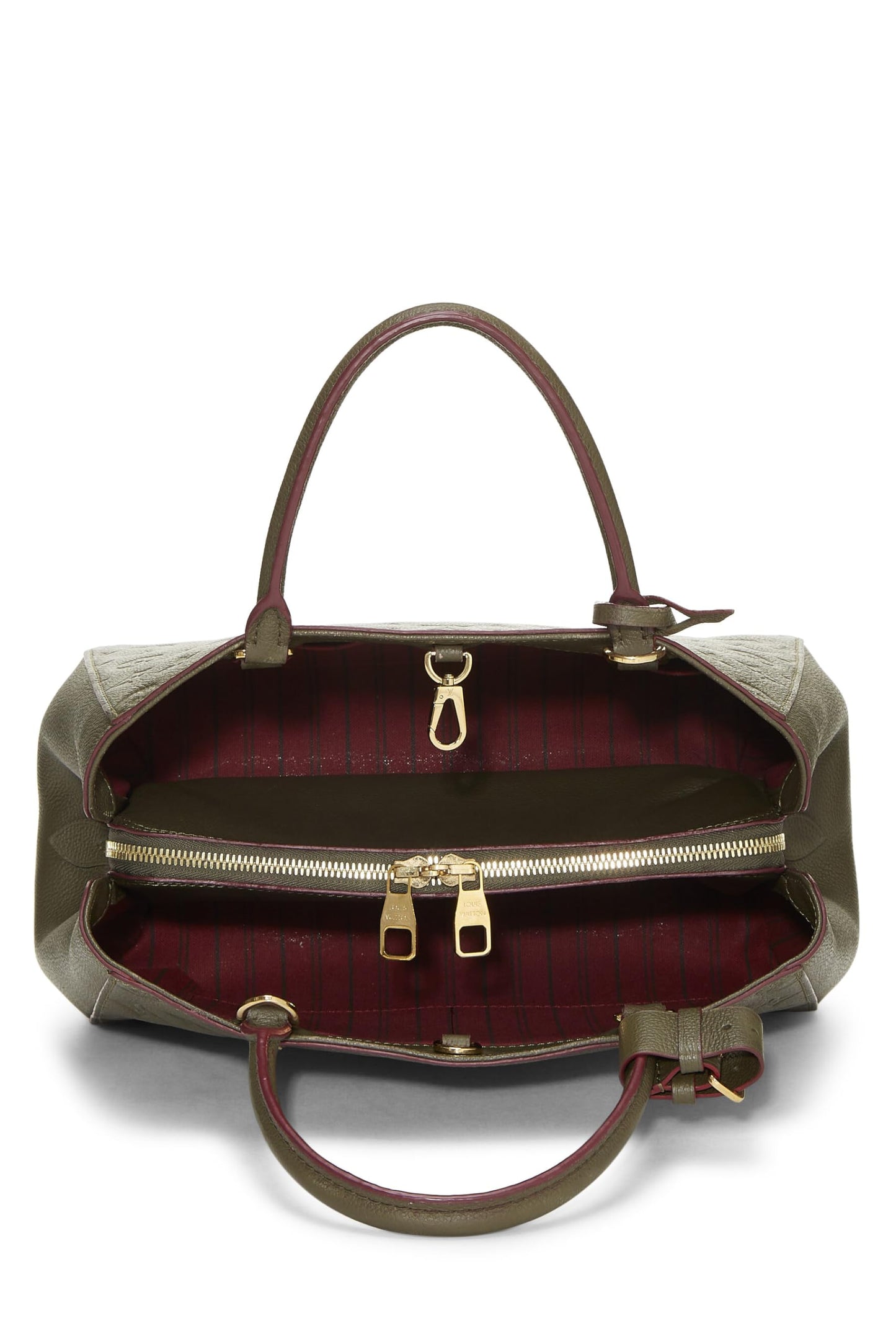 Louis Vuitton,  Ombre Monogram Empreinte Montaigne MM, Green