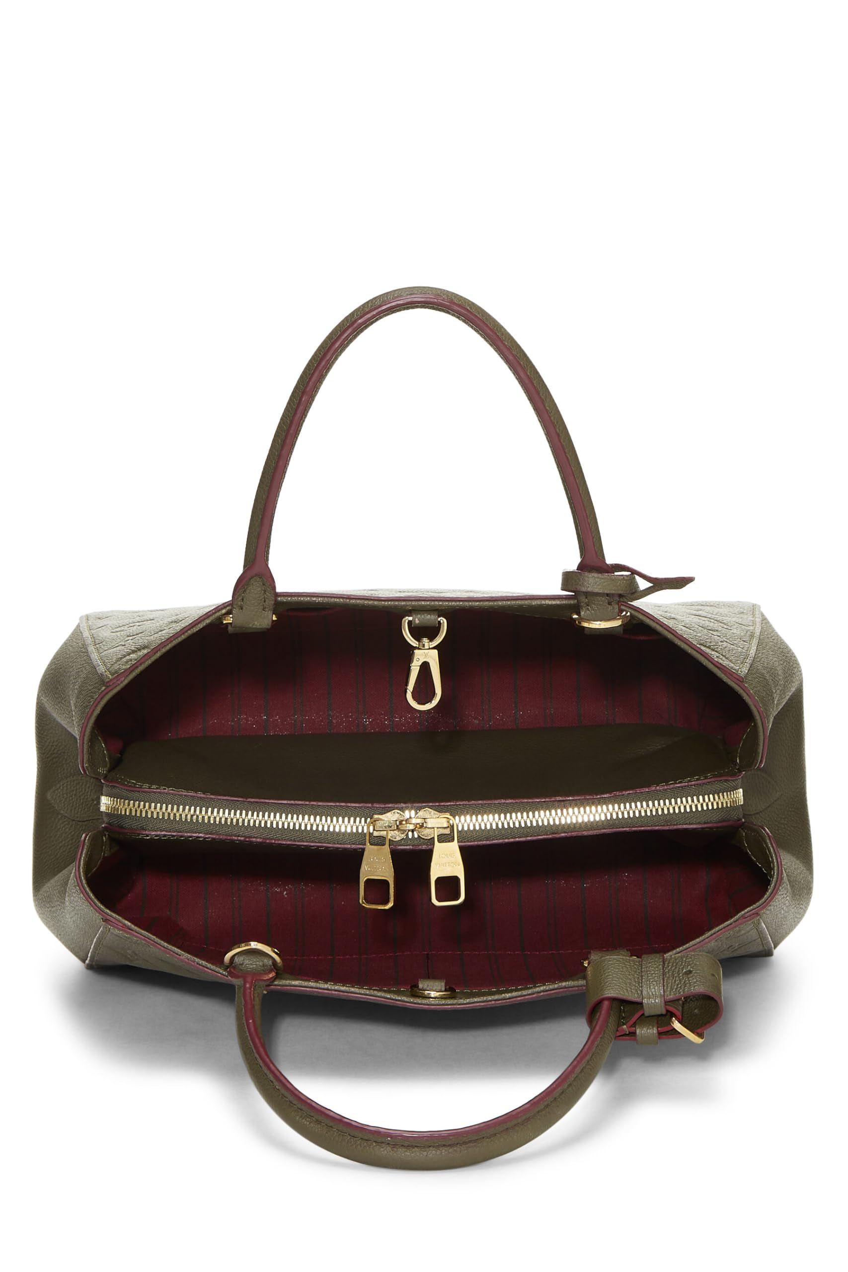 Louis Vuitton,  Ombre Monogram Empreinte Montaigne MM, Green