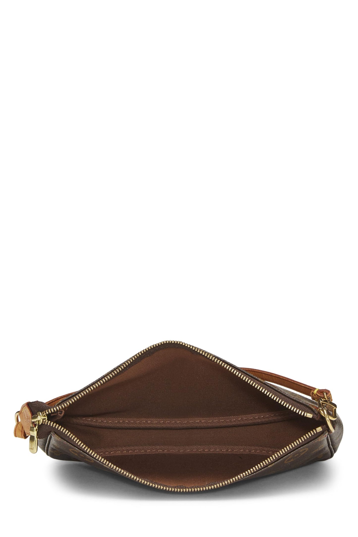 Louis Vuitton,  Takashi Murakami x Louis Vuitton Monogram Cerise Canvas Pochette, Brown