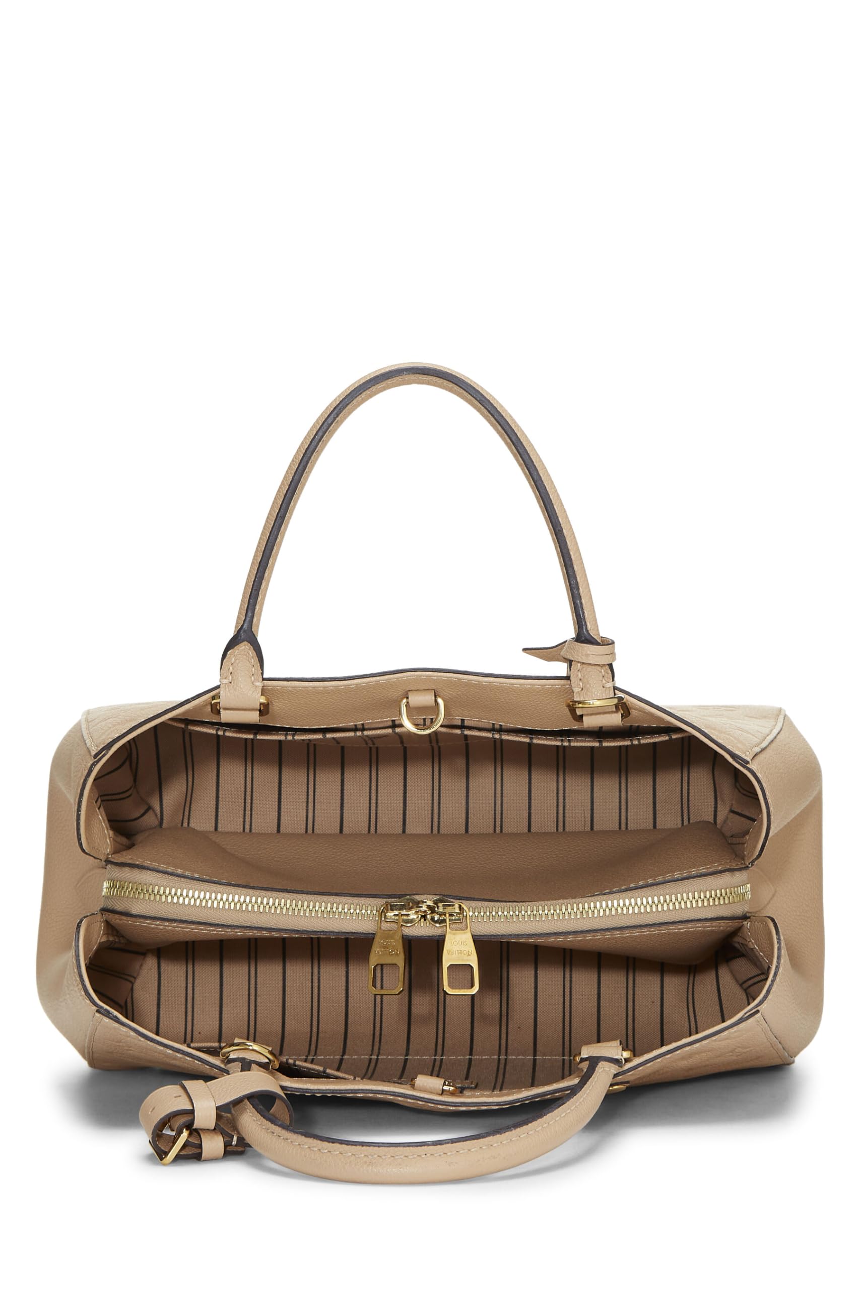 Louis Vuitton,  Dune Monogram Empreinte Montaigne MM, Beige