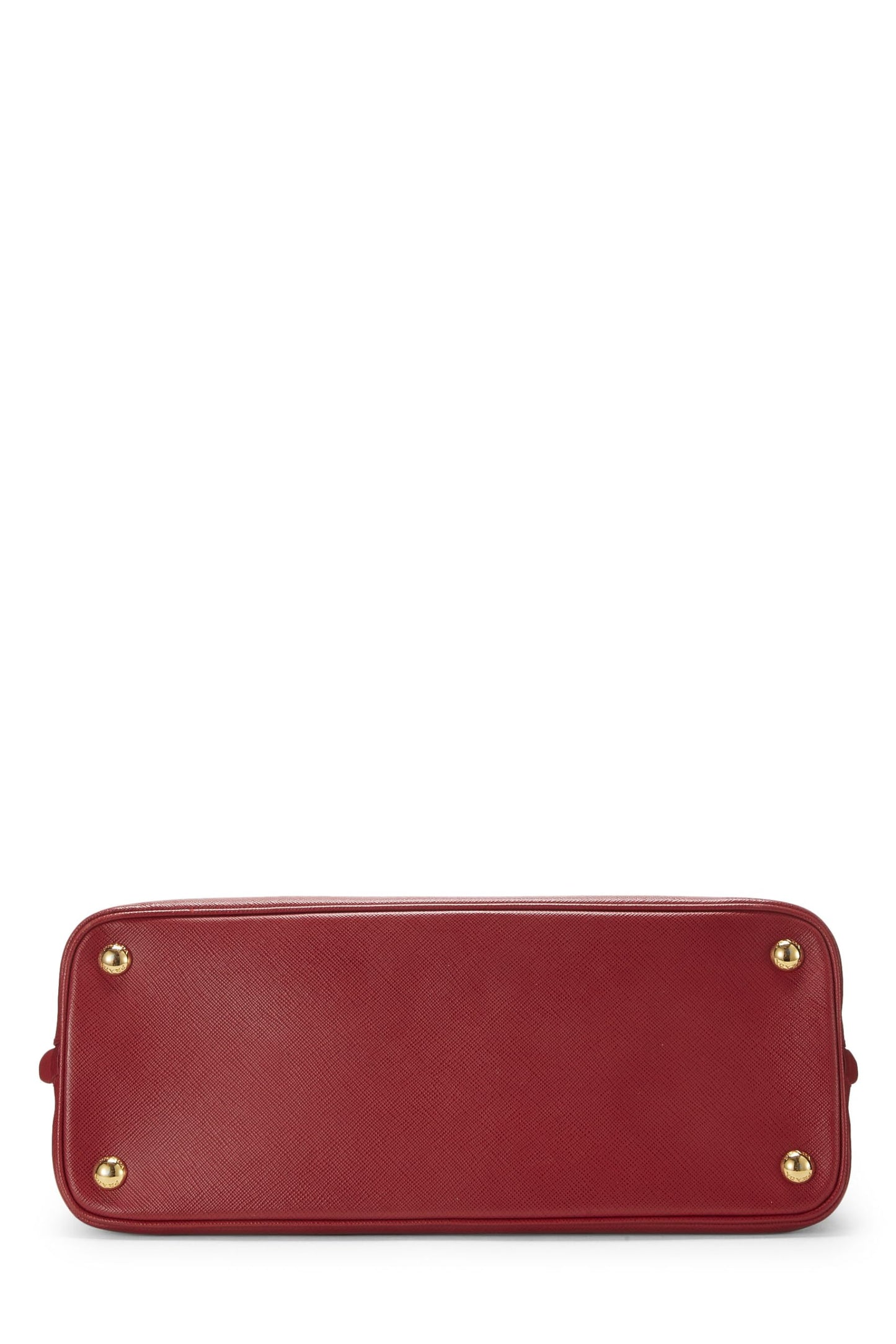 Prada Promenade Luxury Handbag Saffiano Red Small Travel Bag