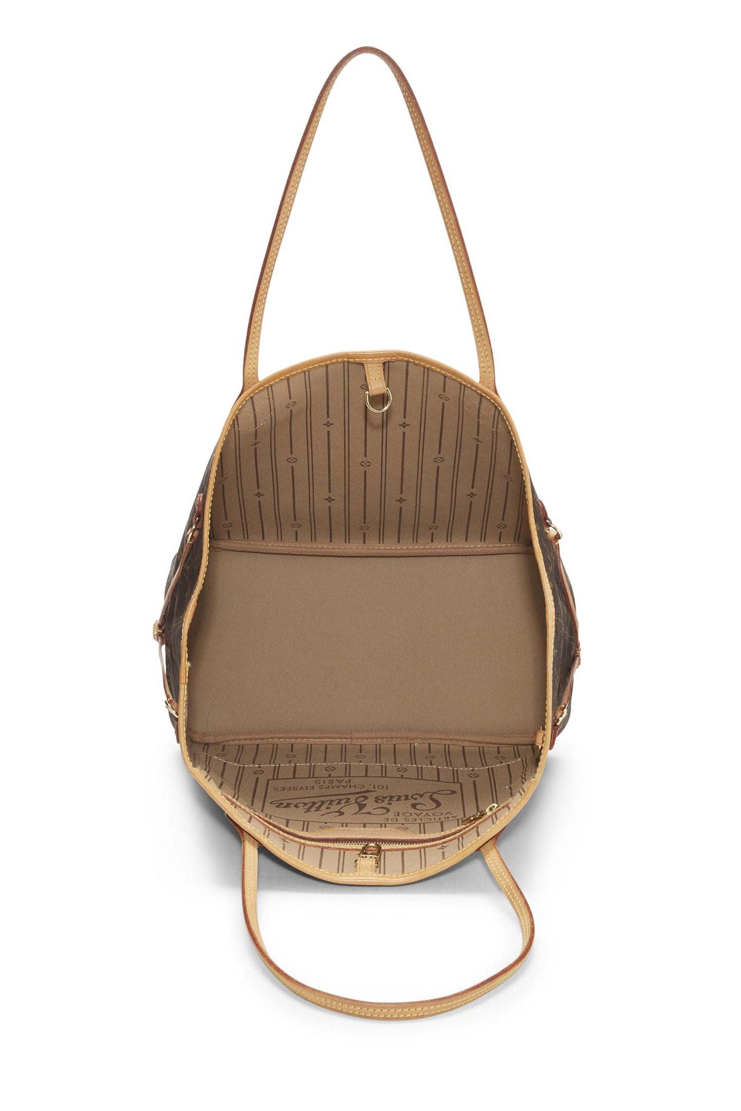 Louis Vuitton,  Monogram Canvas Neverfull MM, Brown