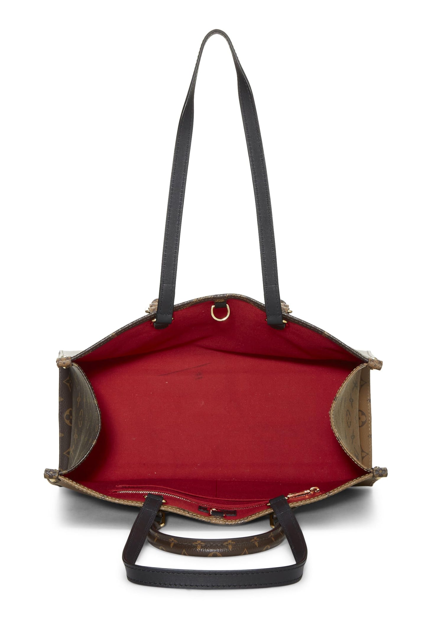 Louis Vuitton,  Brown Giant Monogram On The Go MM, Brown